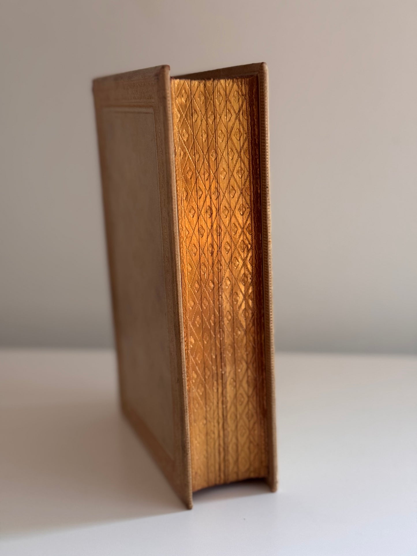 1849 Horatius Quintus Flacuss Rev. Henry Hart Milman Antique Book Gauffered Gilt
