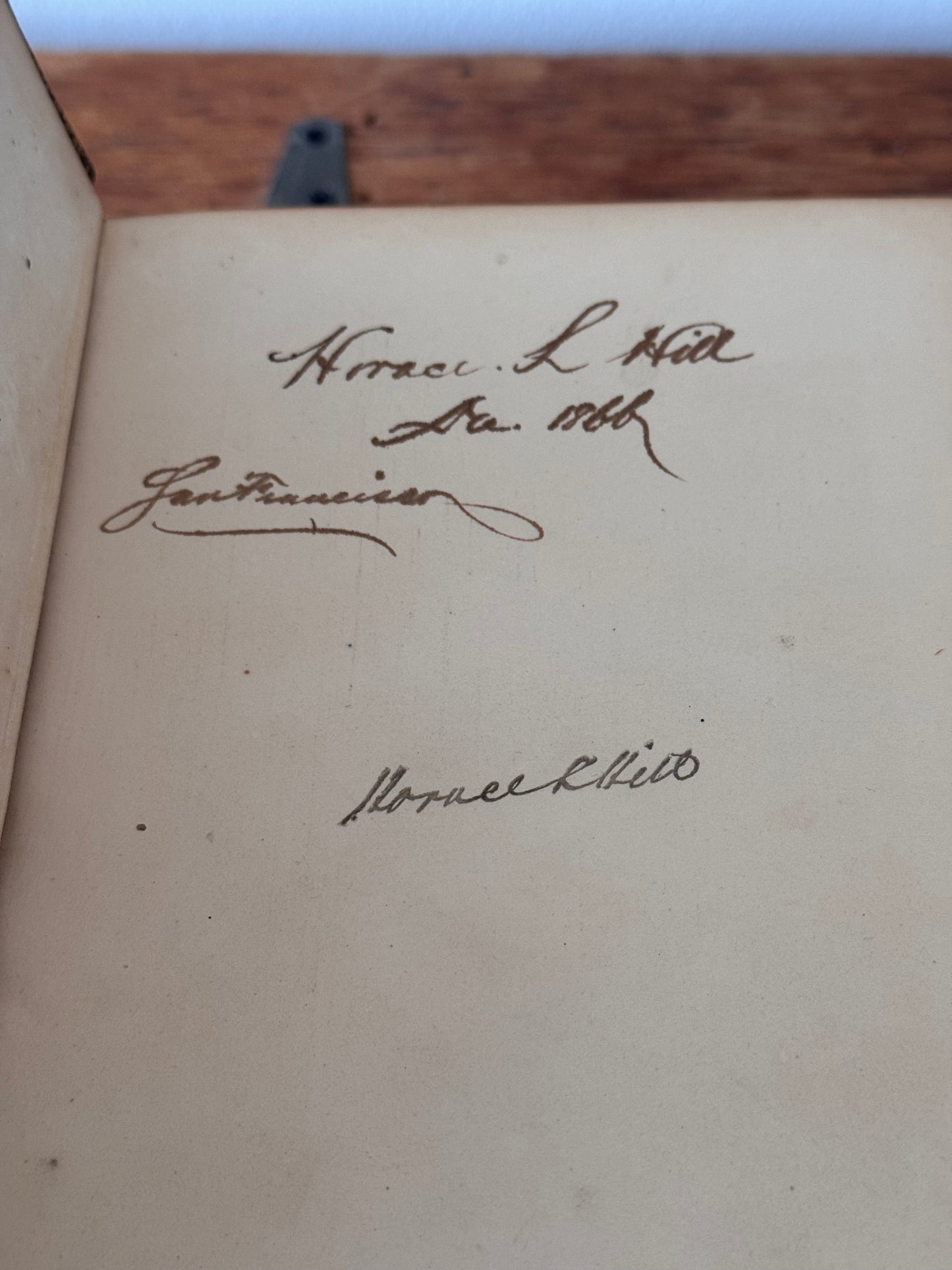 Antique 19c The Complete Poetical Works of Lord Byron Full Leather 1865
