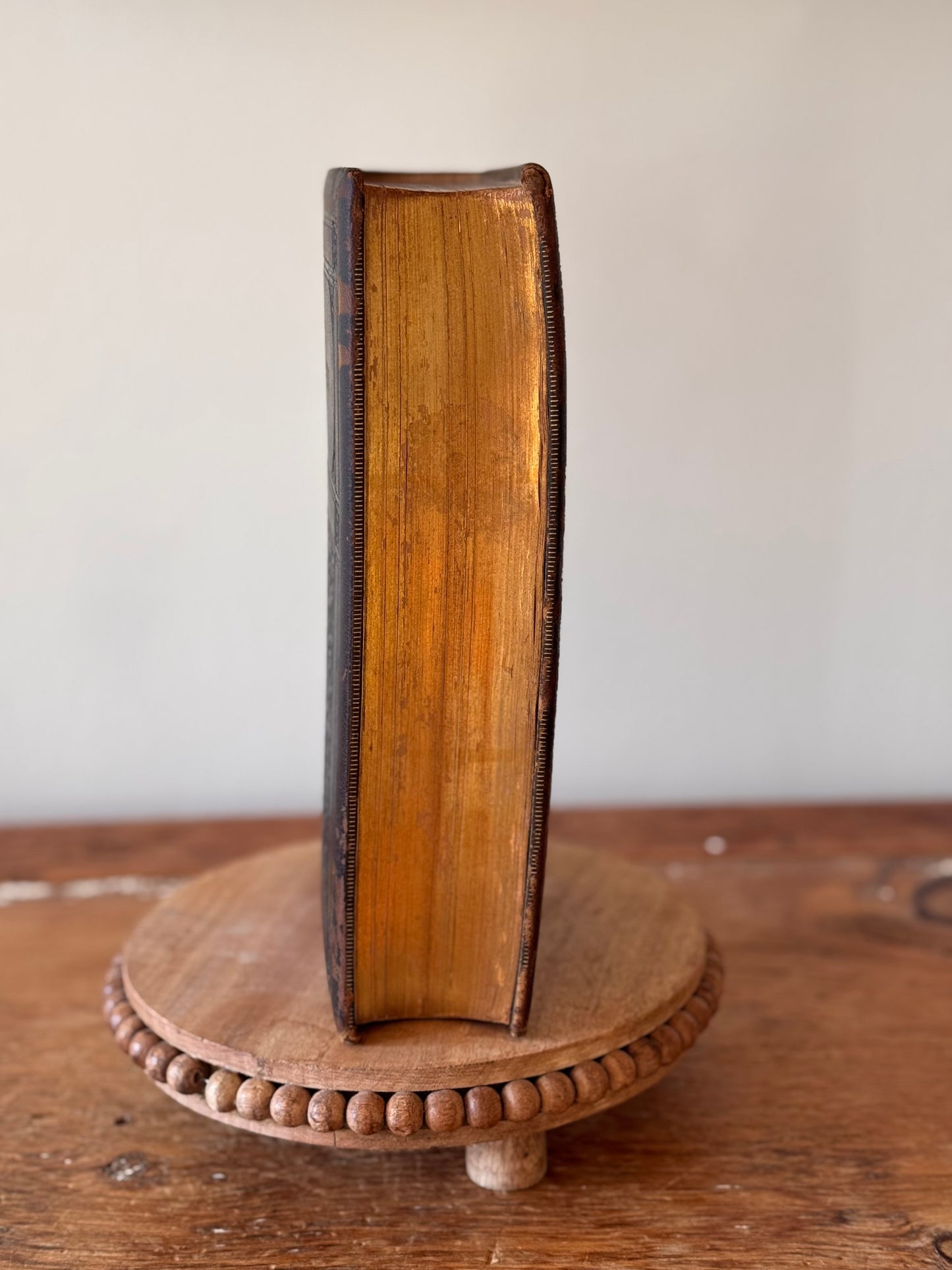Antique 19c The Complete Poetical Works of Lord Byron Full Leather 1865