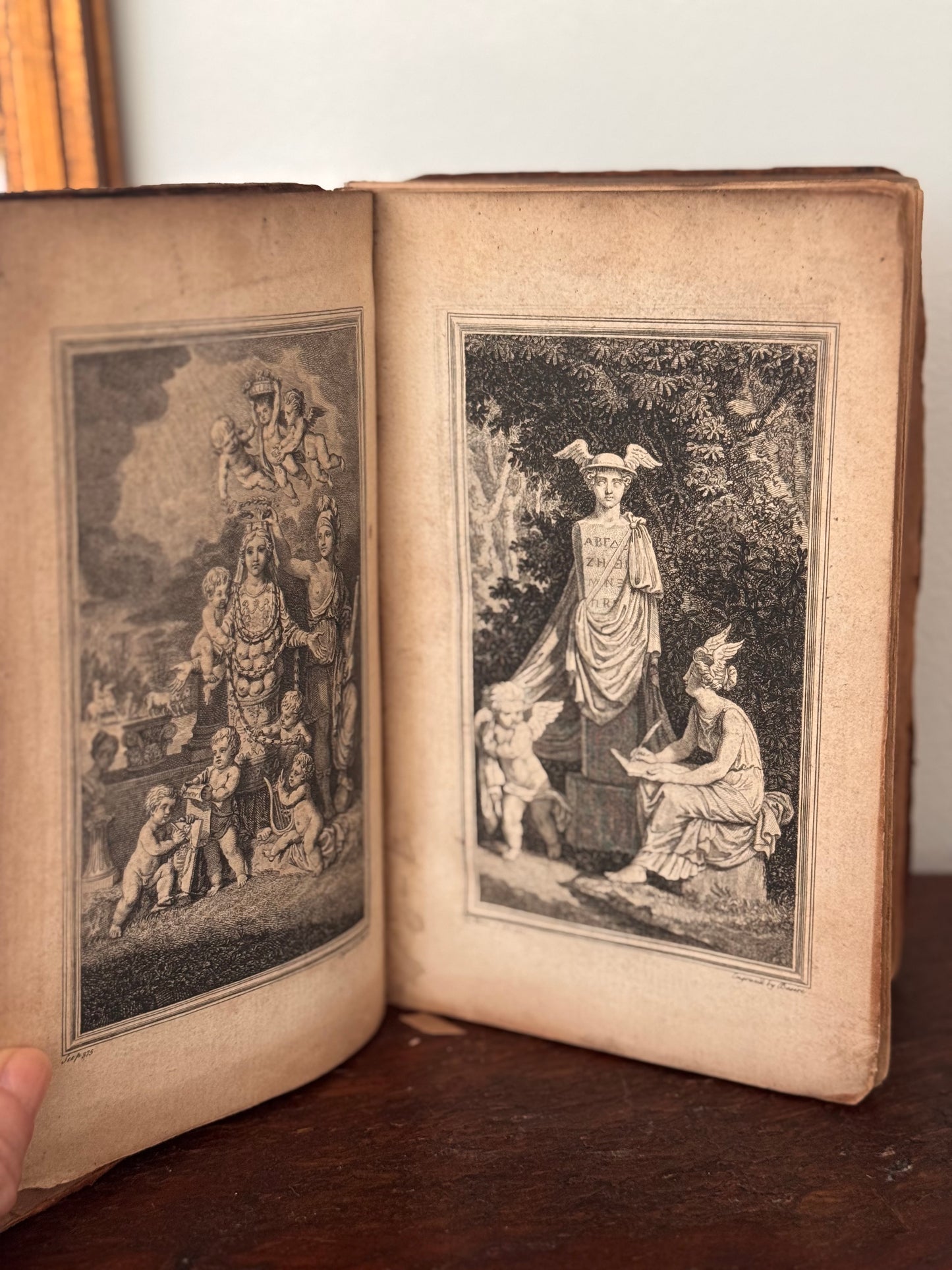 Antique Three Treatises By James Harris Full Leather Book 1765 2nd Edition 18th Century