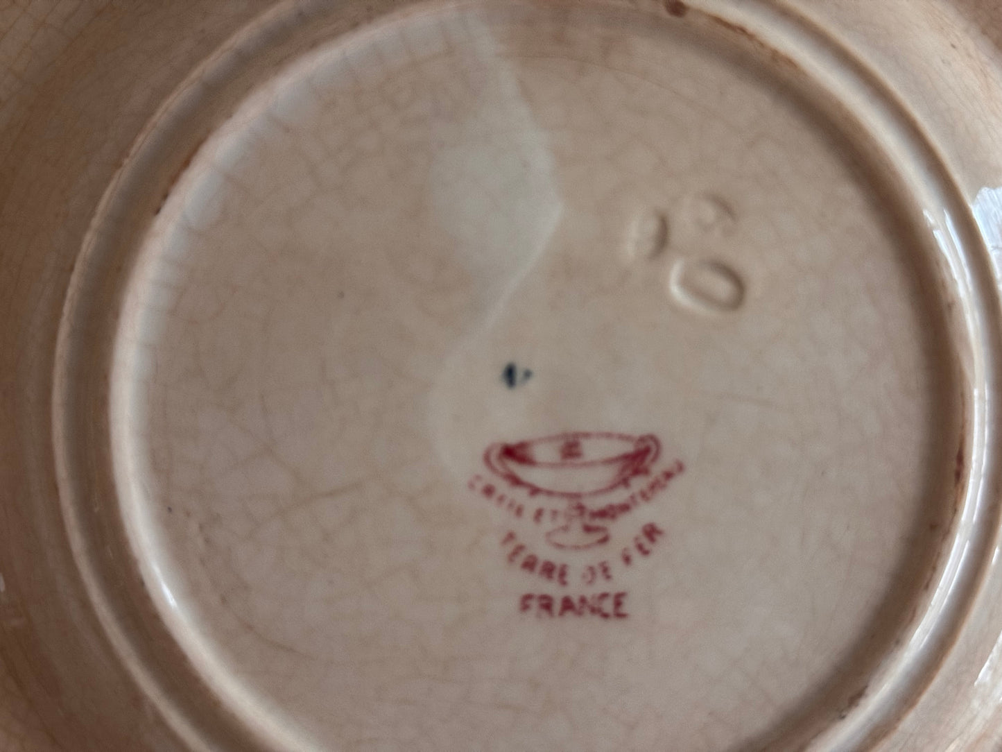 RESERVED 3 Antique Creil et Montereau 1890’s plates