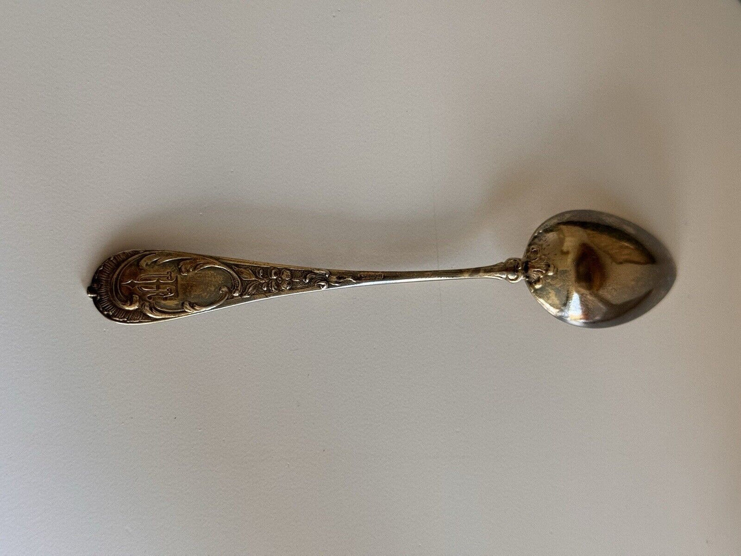 Antique French Demitasse Spoon Set Silverware Teaspoons In Box Case