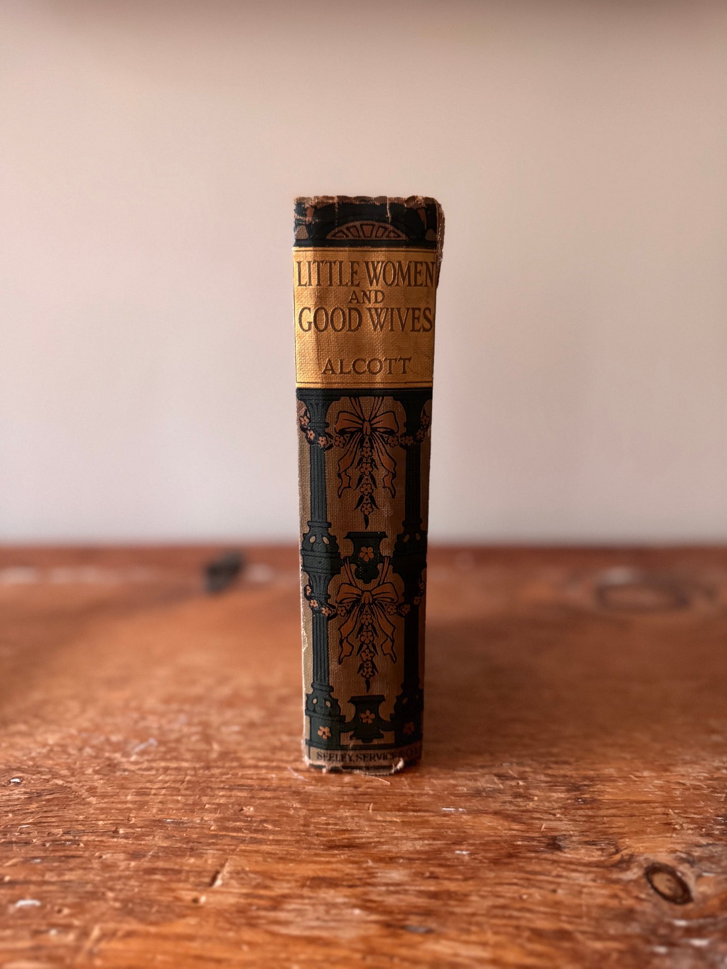 Antique Little Women and Good Wives by Louisa May Alcott Early 1900s Decorative