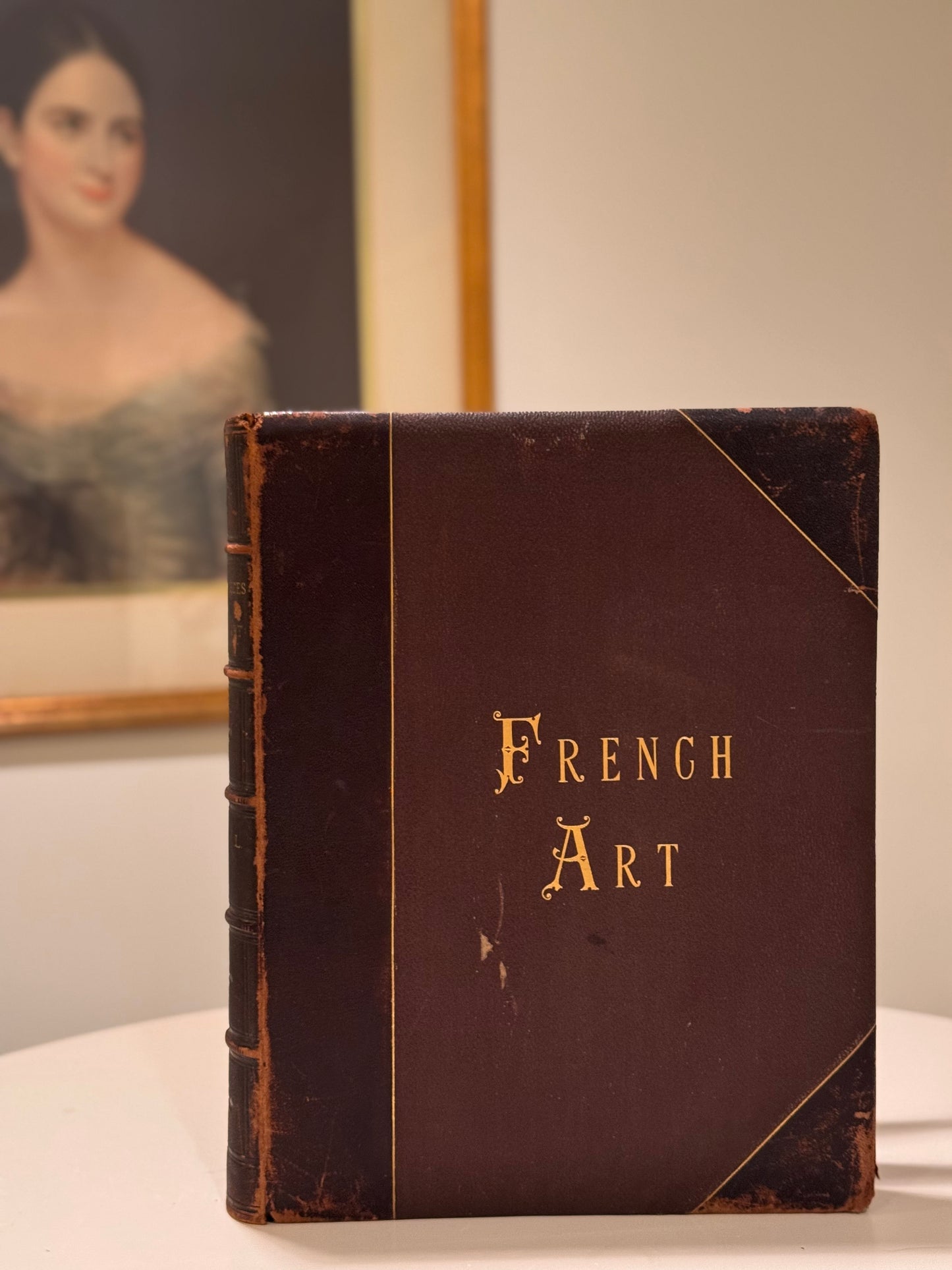 RESERVED Antique 1883 Masterpieces In French Art Engravings Photogravures History Book