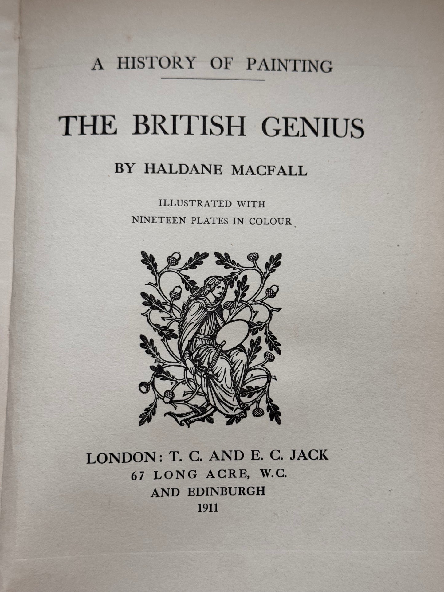 Antique Book Set The History Of Painting French & English Genius MacFall 1911