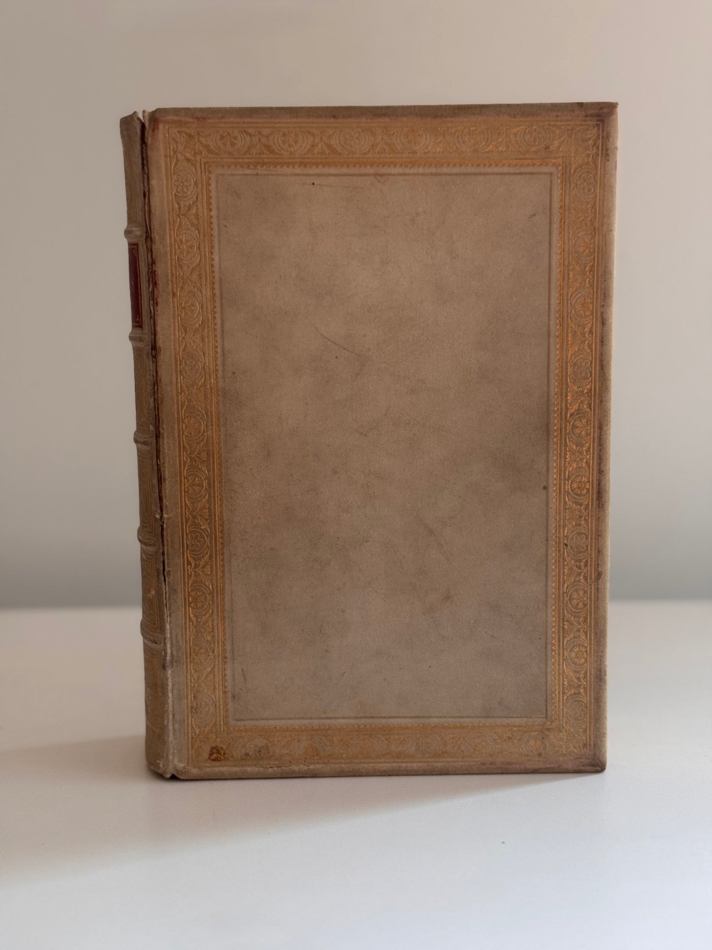 1849 Horatius Quintus Flacuss Rev. Henry Hart Milman Antique Book Gauffered Gilt