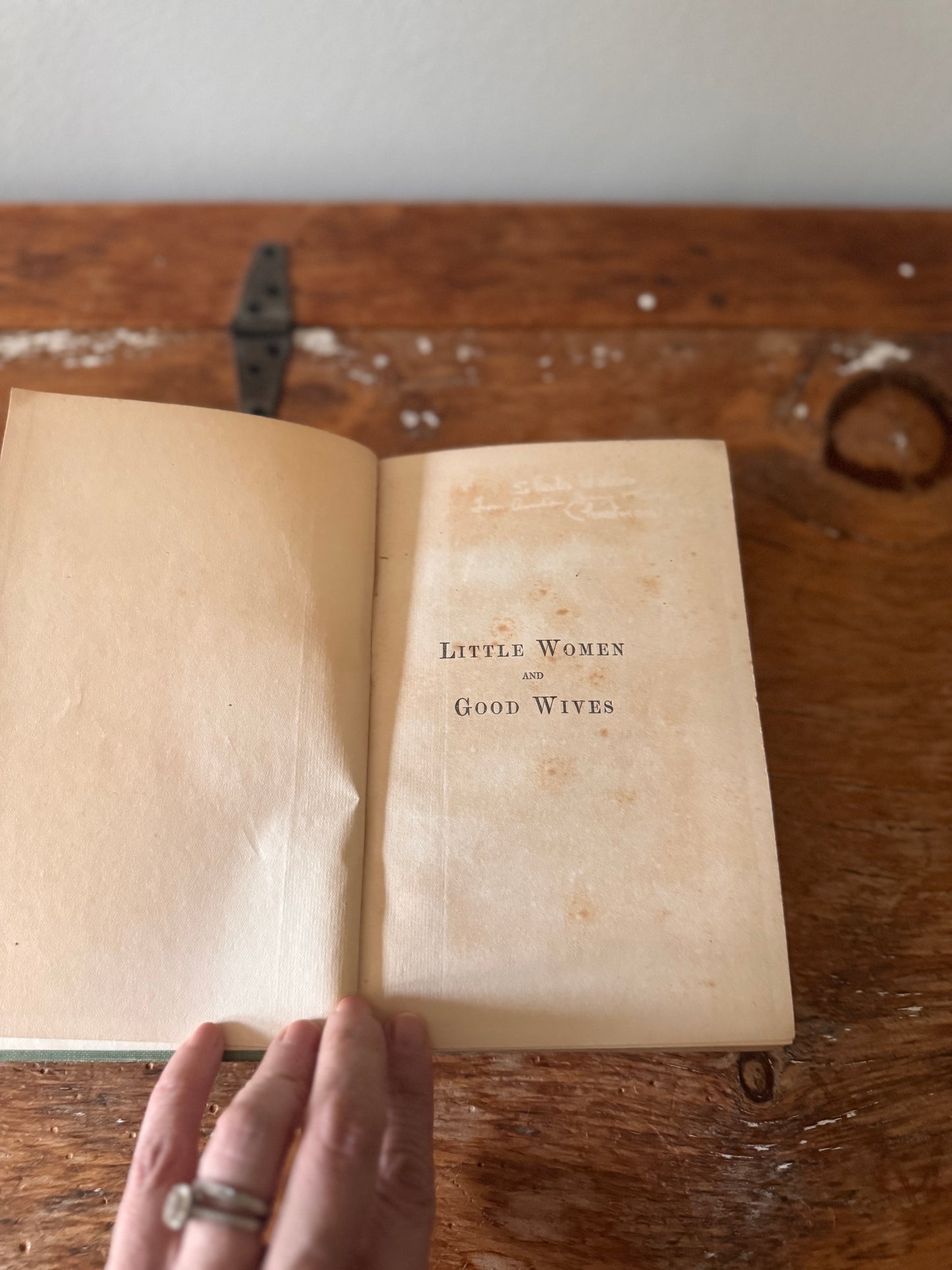 Antique Little Women and Good Wives by Louisa May Alcott Early 1900s Decorative
