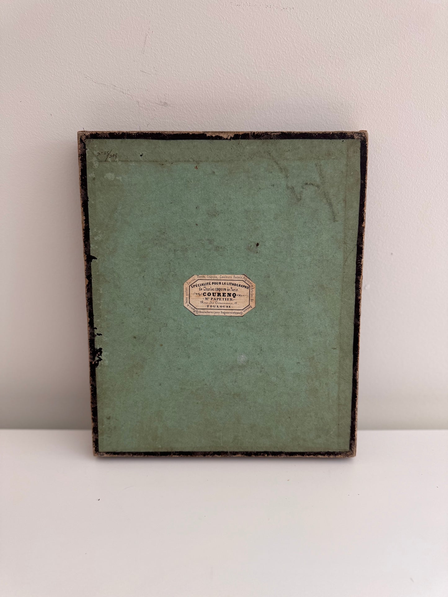 Antique French Game Set Napoleon III Marquetry Box, Puzzle, Jeu du Nain-Jaune