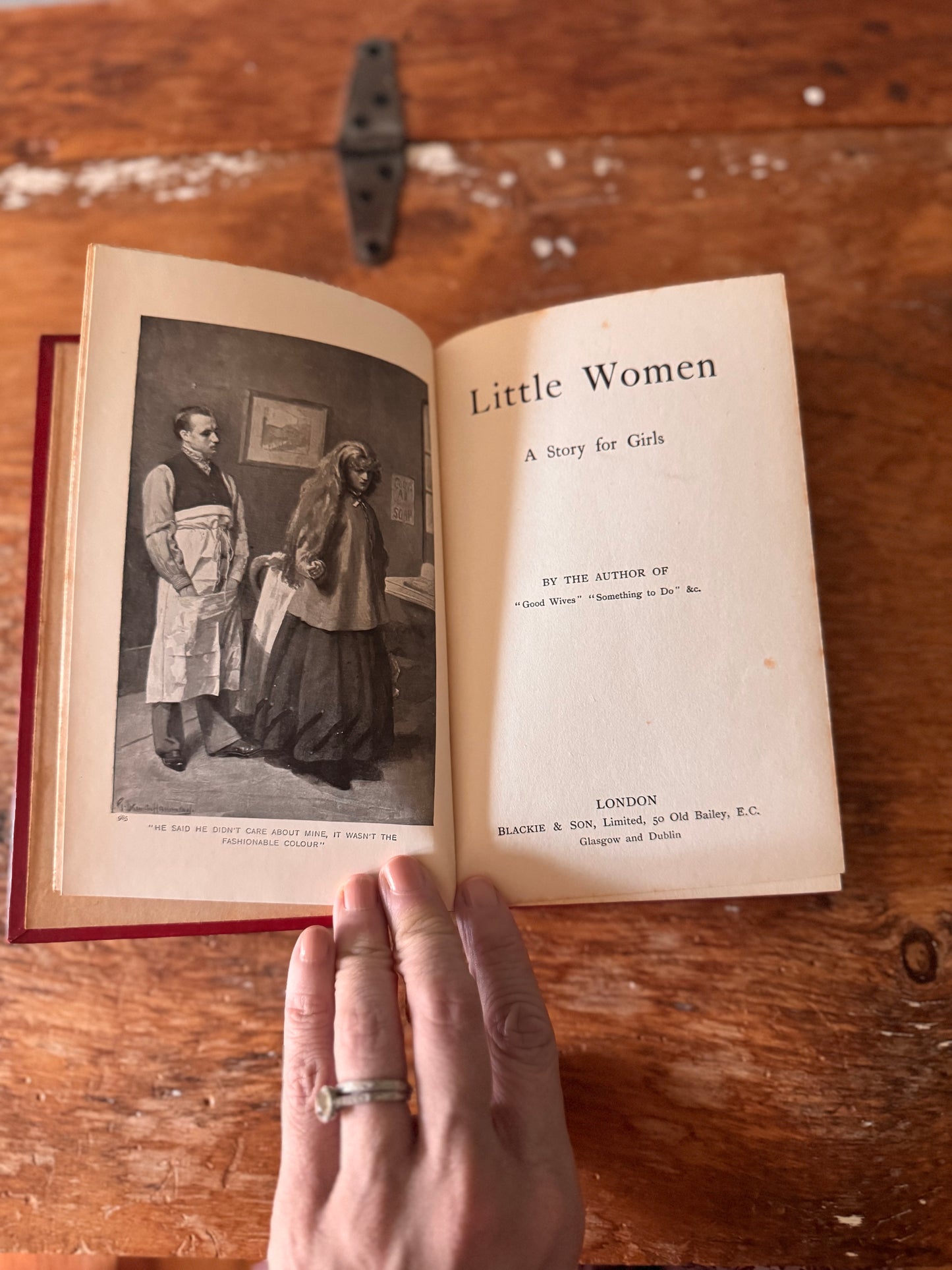 Little Women & Good Wives Art Nouveau Blackie & Son Book Set 1908