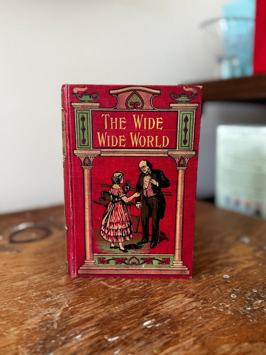 The Wide Wide World by Elizabeth Wetherell
George Rutledge & Co Publishing, London, c1900