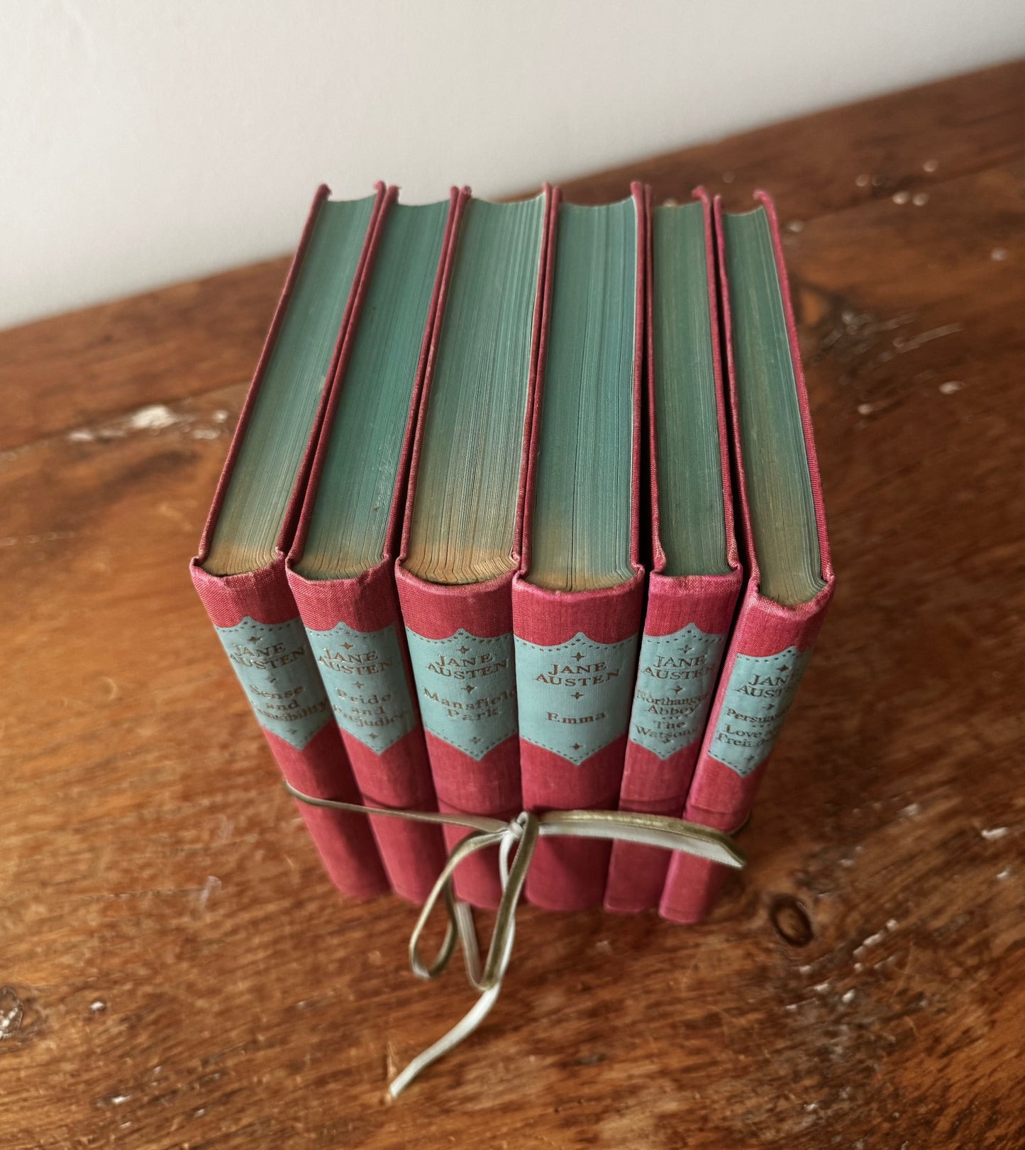 Vintage Set Novels Of Jane Austen Chawton Wingate Edition 1948 Pride & Prejudice