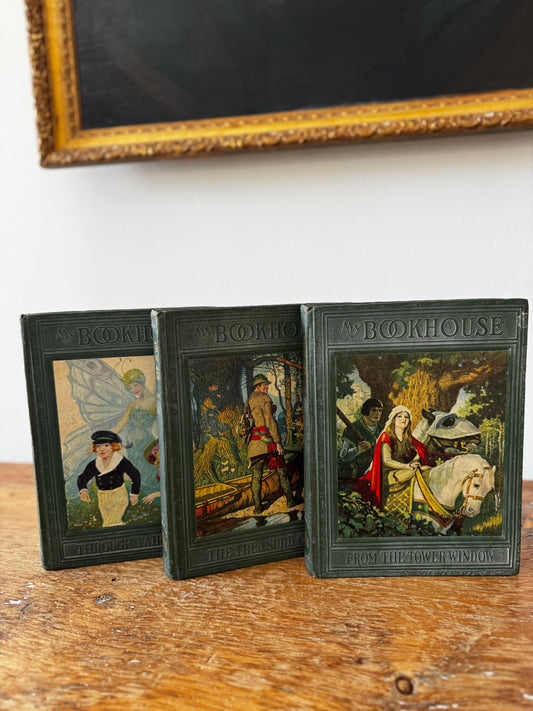 My Bookhouse Children’s Book 3-Volume Set Antique Books Illustrated