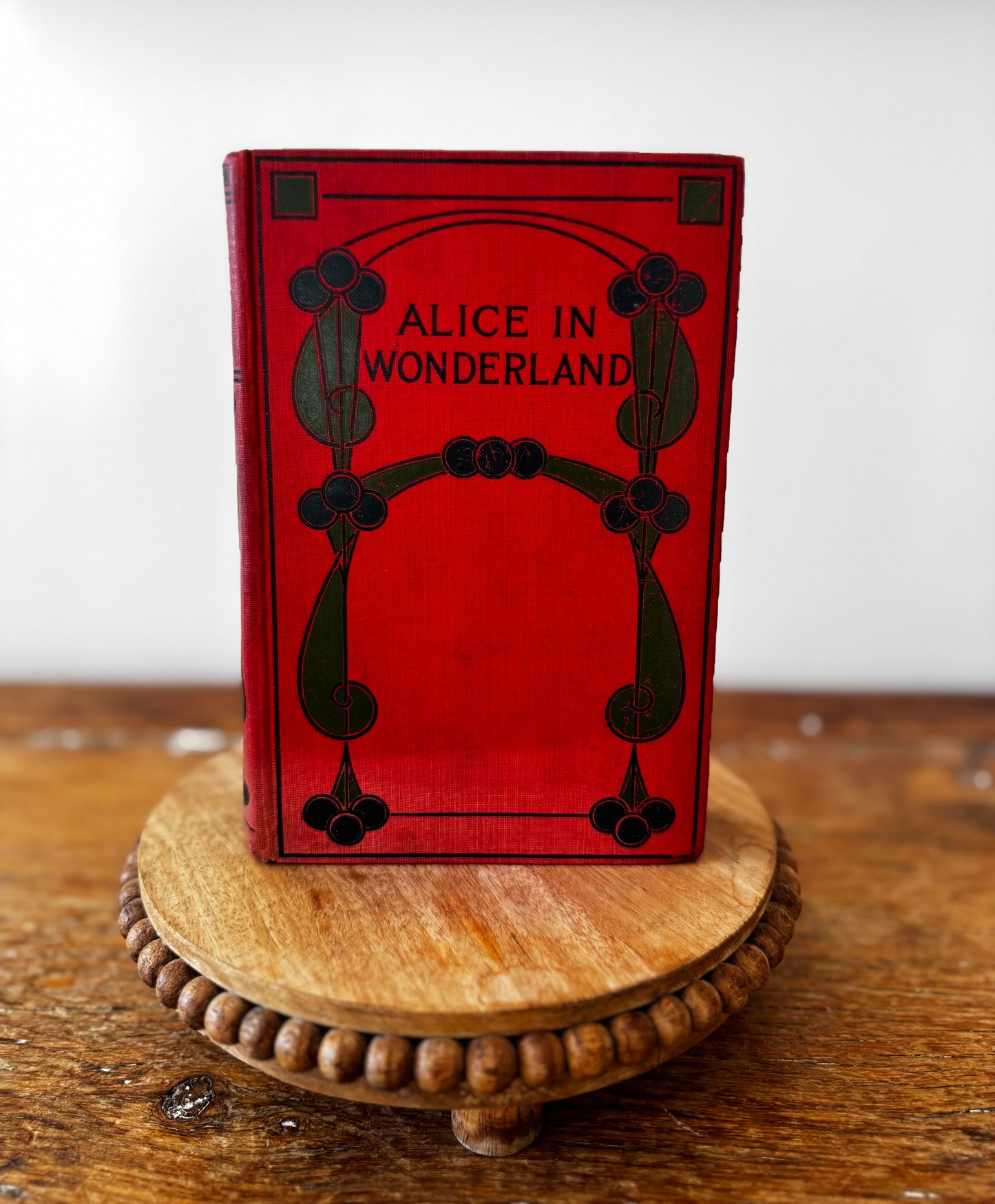 Alice In Wonderland By Lewis Carroll John F Shaw Publish 1900s Antique Book