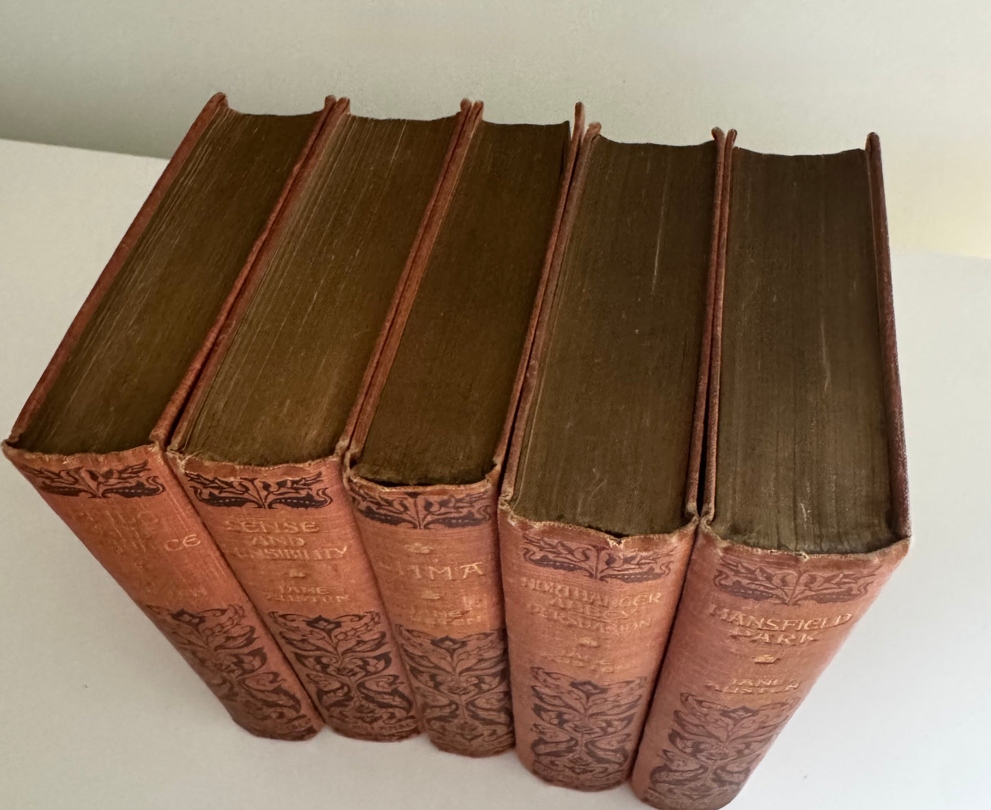 Complete Set Jane Austen’s Works Hugh Thomson CE Brock 1901 Pride & Prejudice