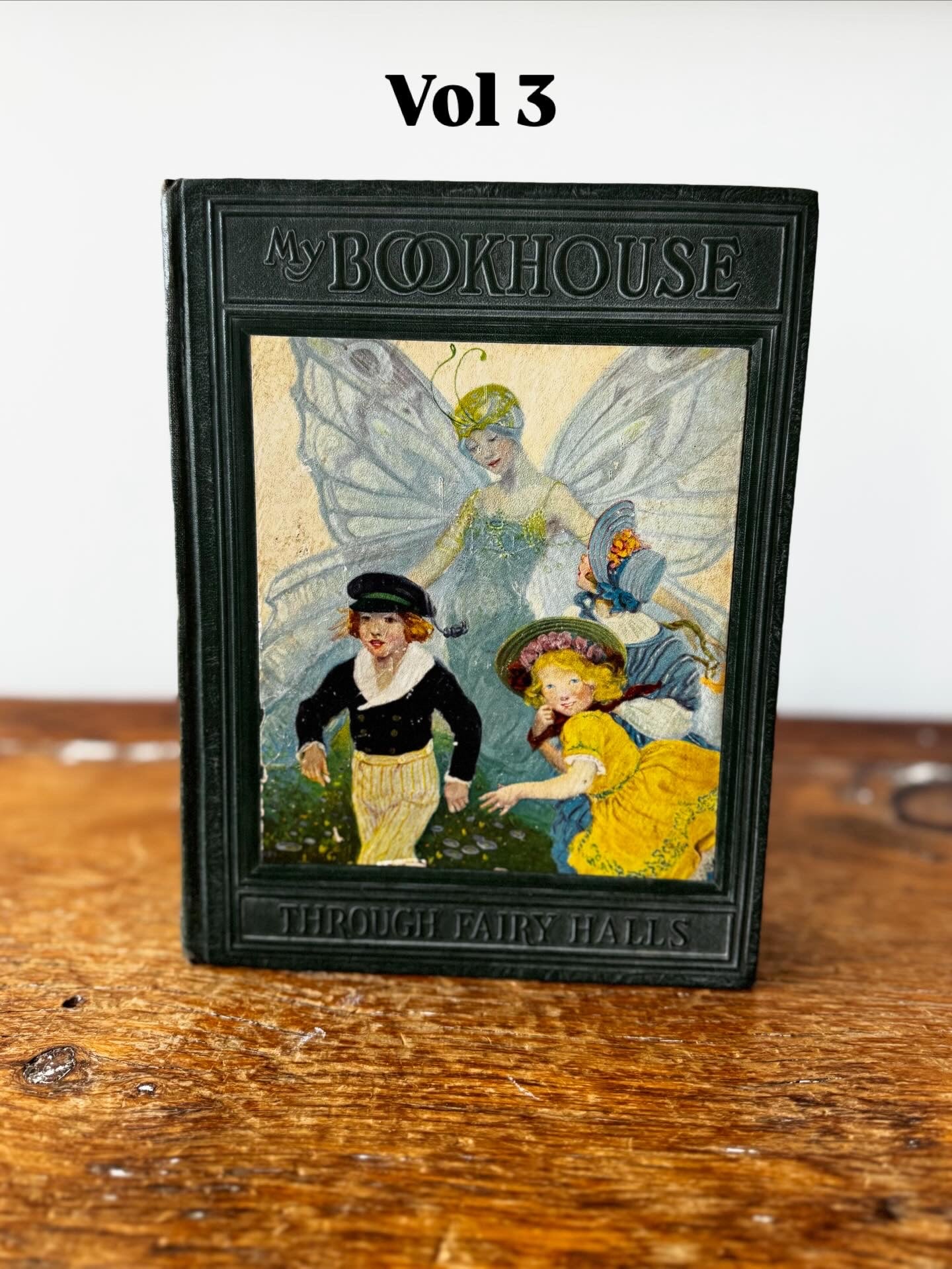My Bookhouse Children’s Book 3-Volume Set Antique Books Illustrated