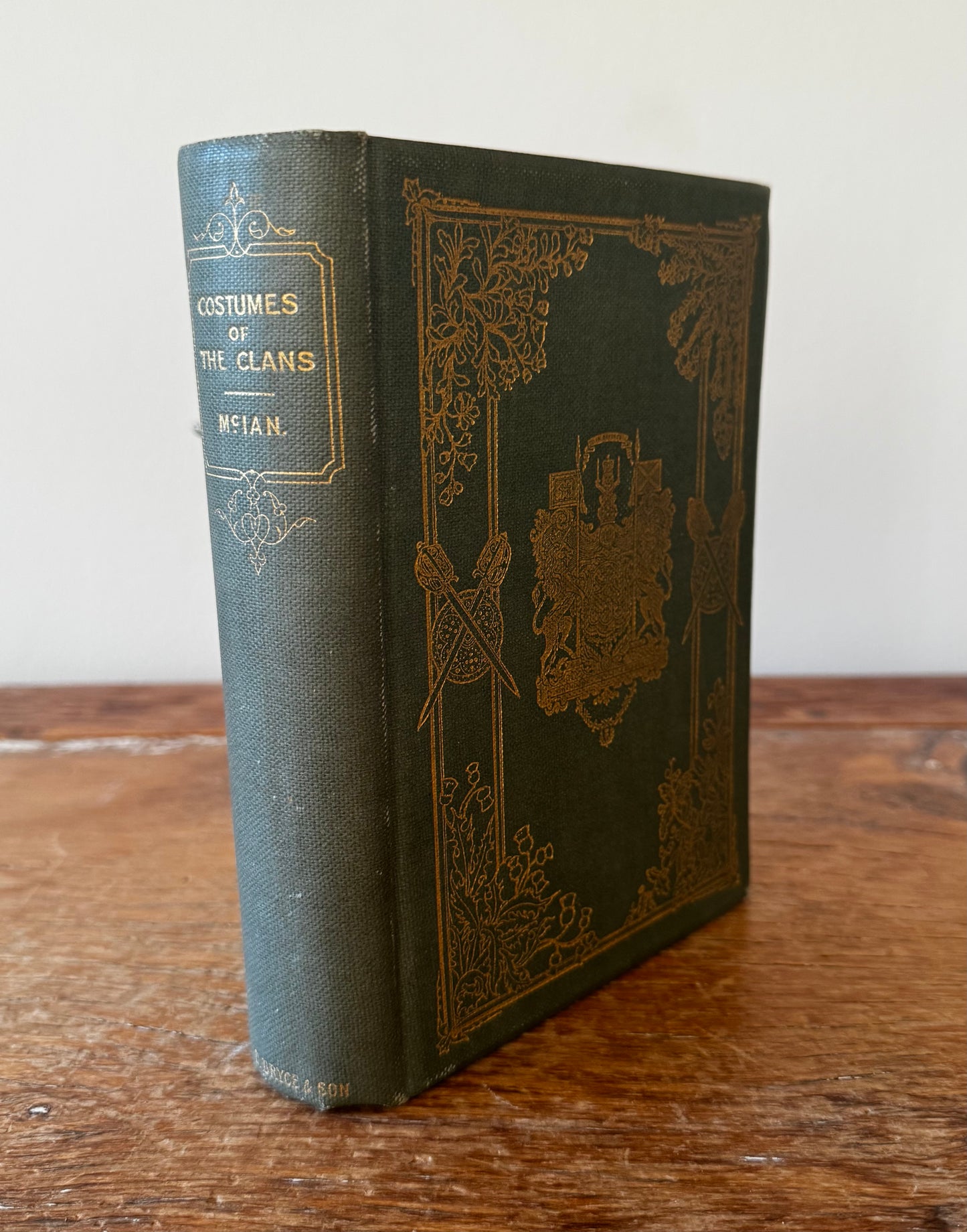 Antique Copy 1909 McIan’s Costumes of the Clans of Scotland Illustrated