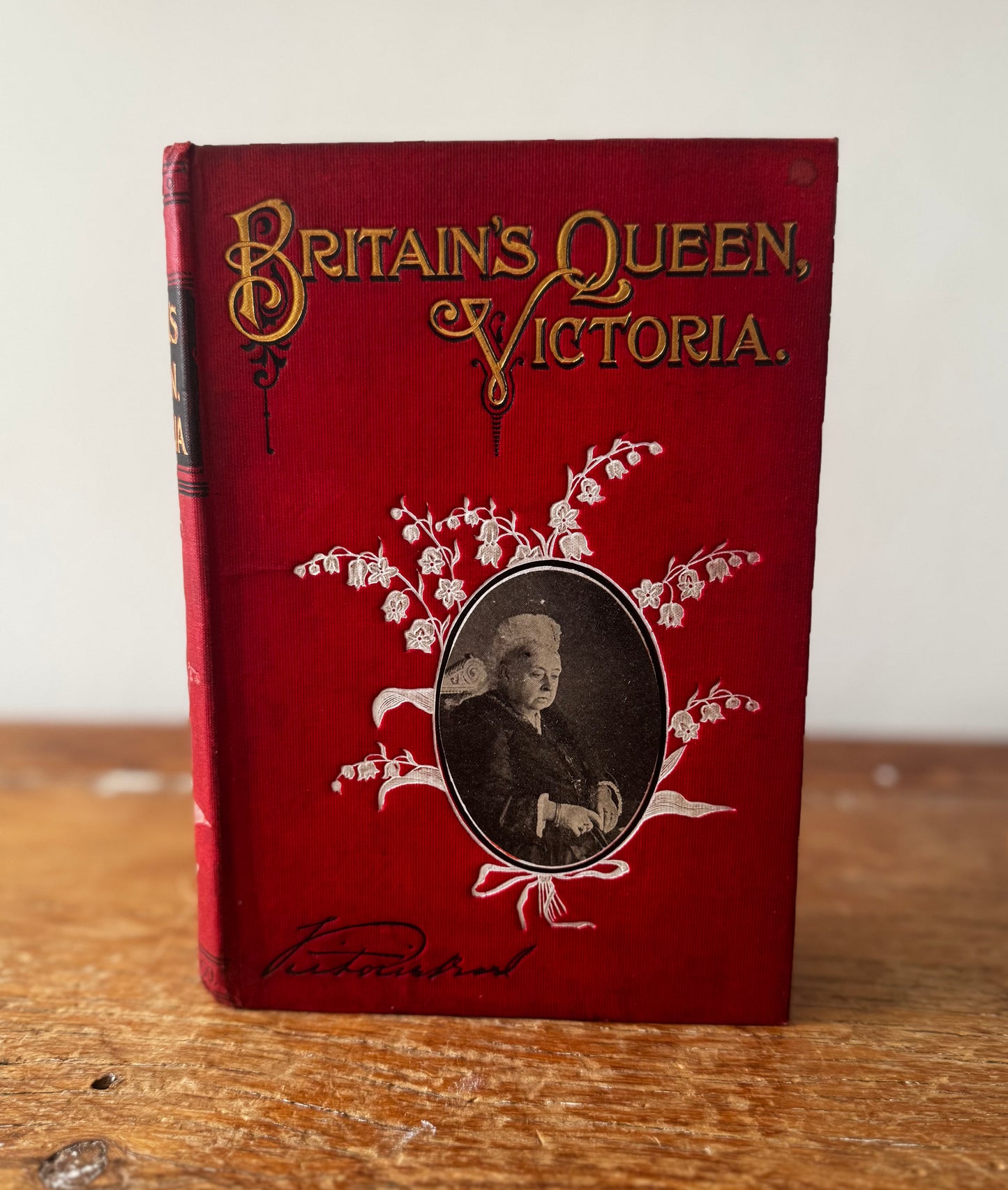 Queen Victoria Antique Book Lot