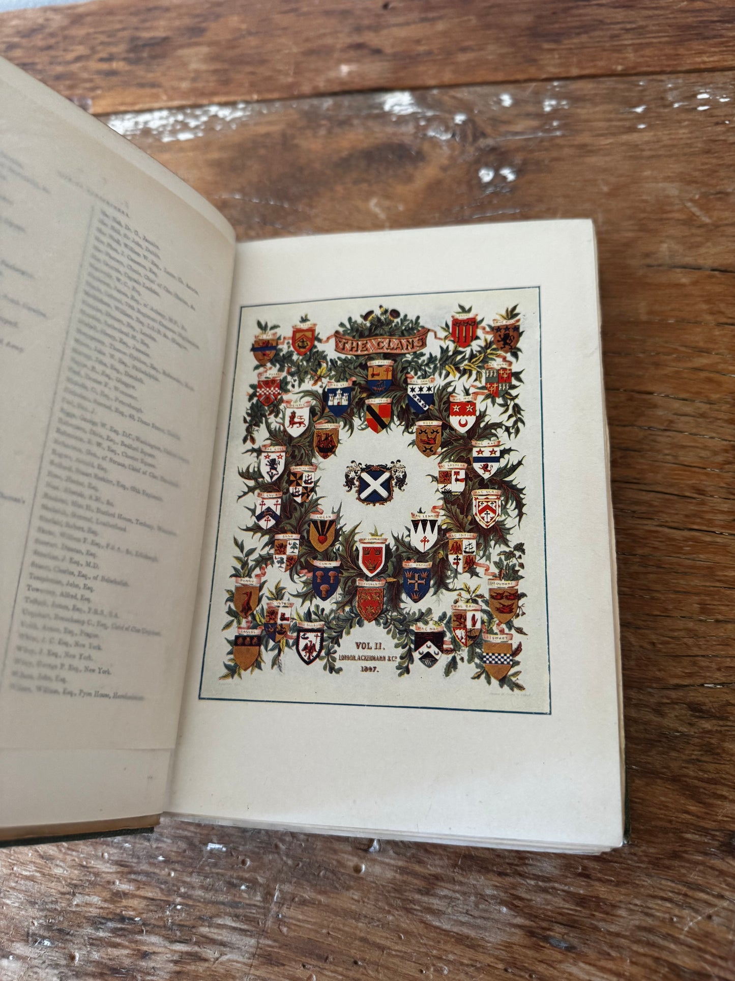 Antique Copy 1909 McIan’s Costumes of the Clans of Scotland Illustrated