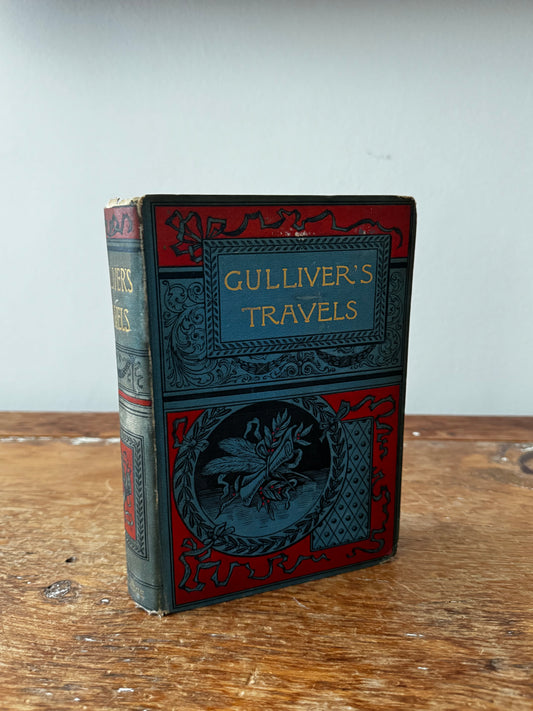 Antique Copy of Gulliver’s Travels by Jonathan Swift, George Routledge Circa 1900 Book