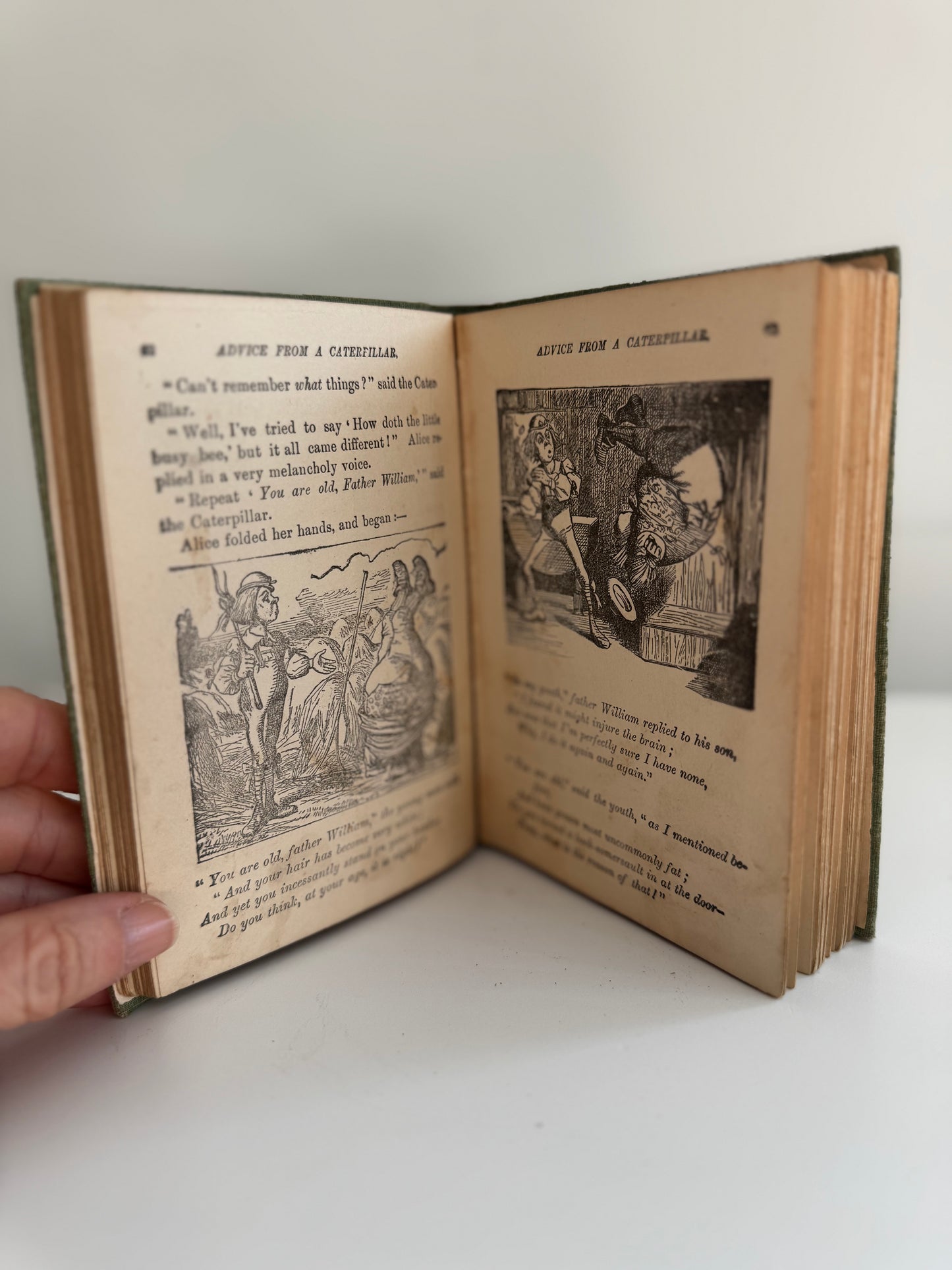 Alice In Wonderland By Lewis Carroll Hurst & Co Early 1900s Antique Book