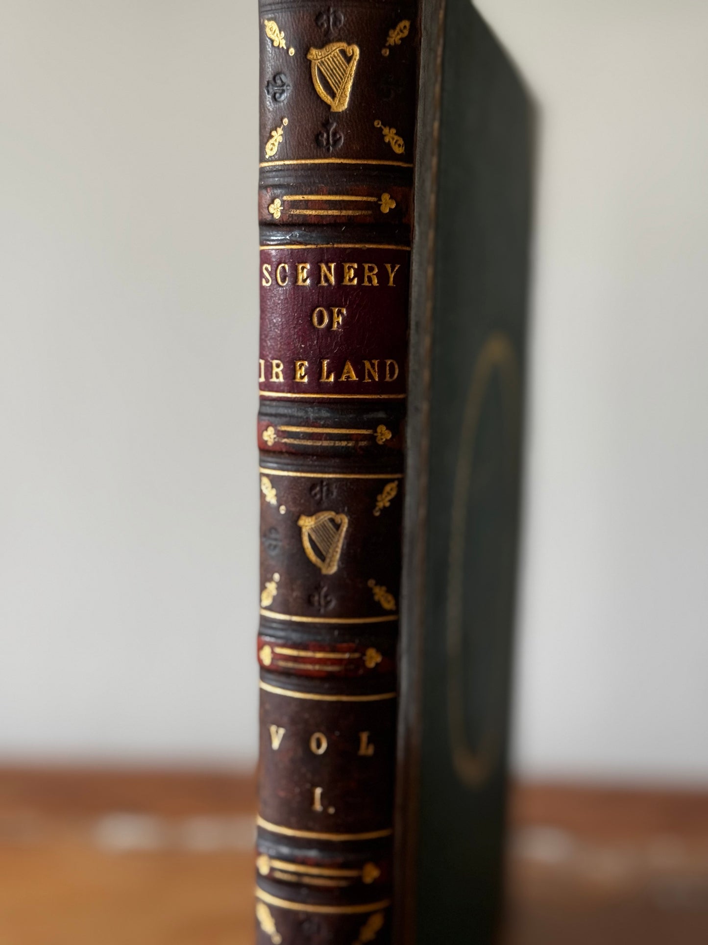 The Scenery & Antiquities Of Ireland Illustrated WH Bartlett 1852 Two Volume Set