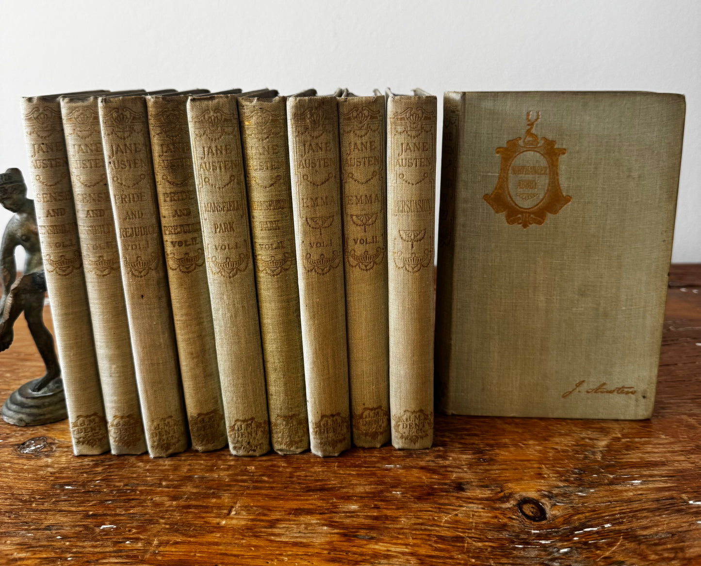 Jane Austen JM Dent 10-Volume Set Illustrated 1892