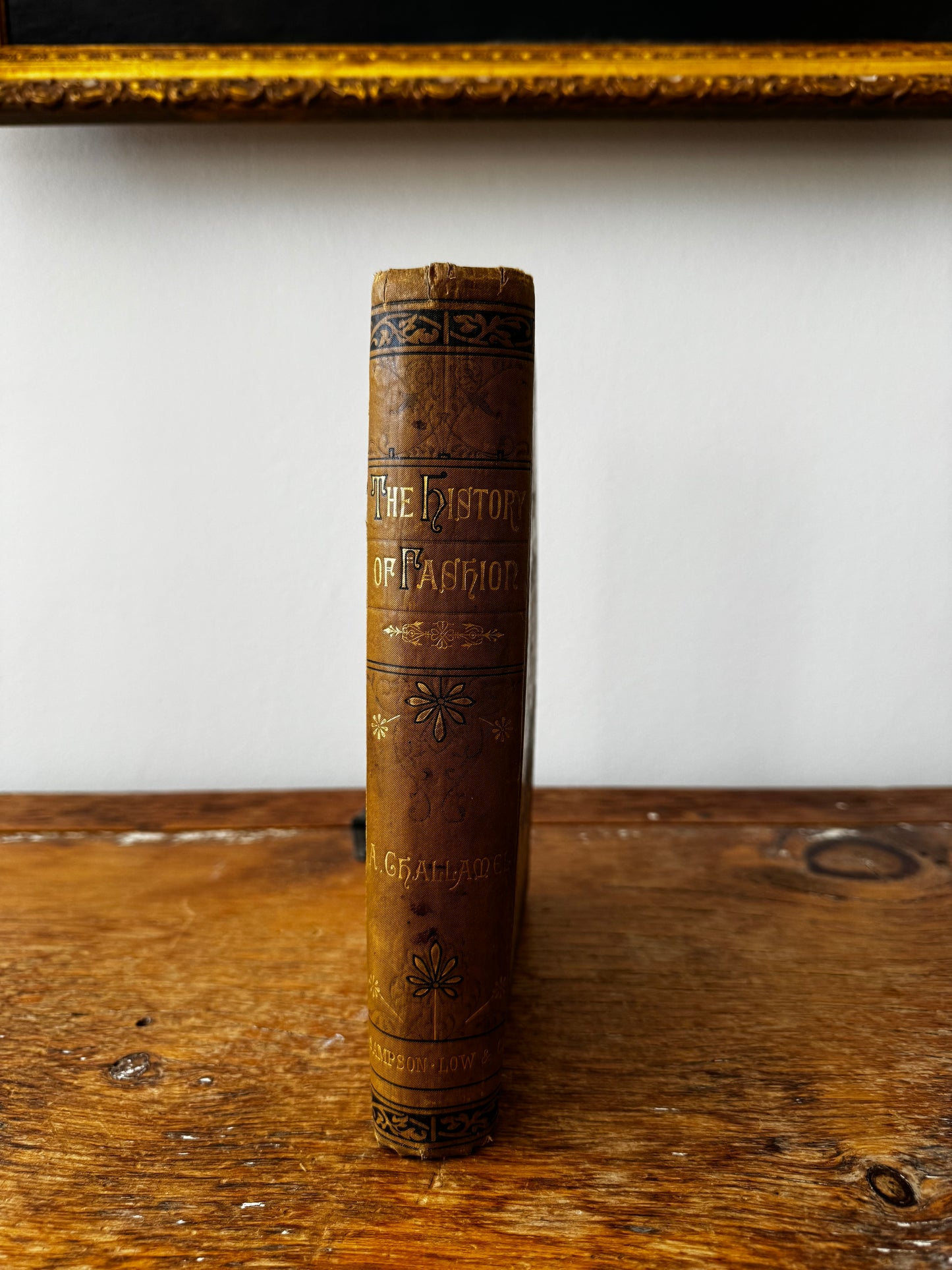 Antique Copy of The History of Fashion In France by Hoey & Lillie 1882