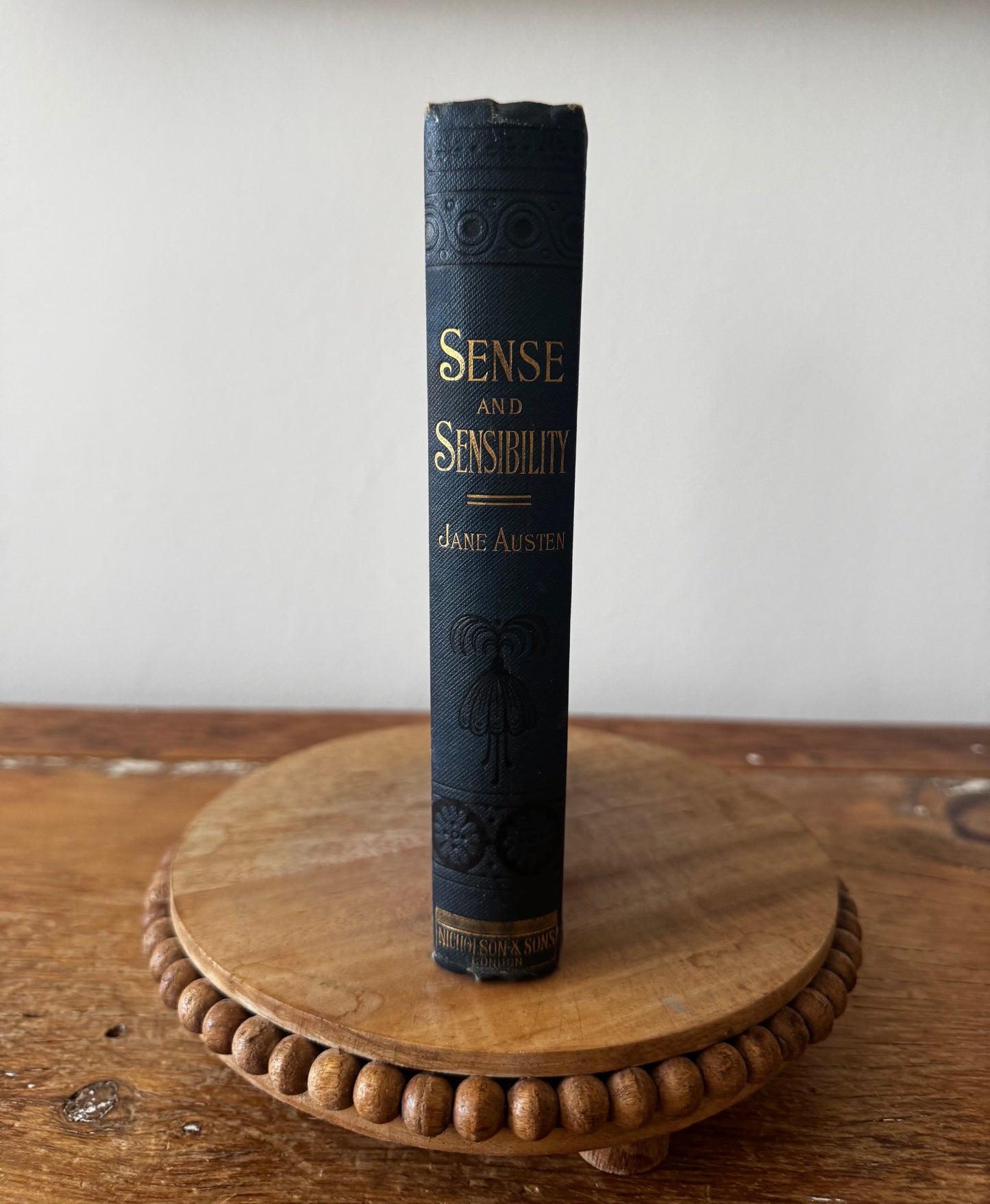 Sense & Sensibility by Jane Austen  Antique Victorian Copy 1890s Nicholson Sons