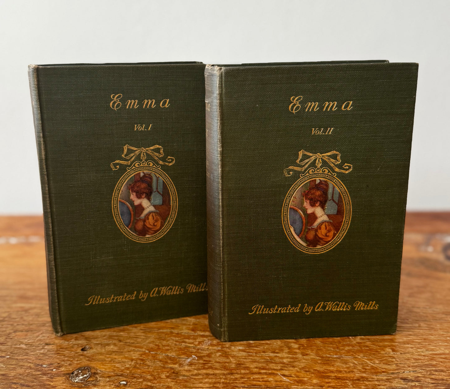Complete Set of The Novels of Jane Austen Chatto Windus 1908 A Wallis Mills