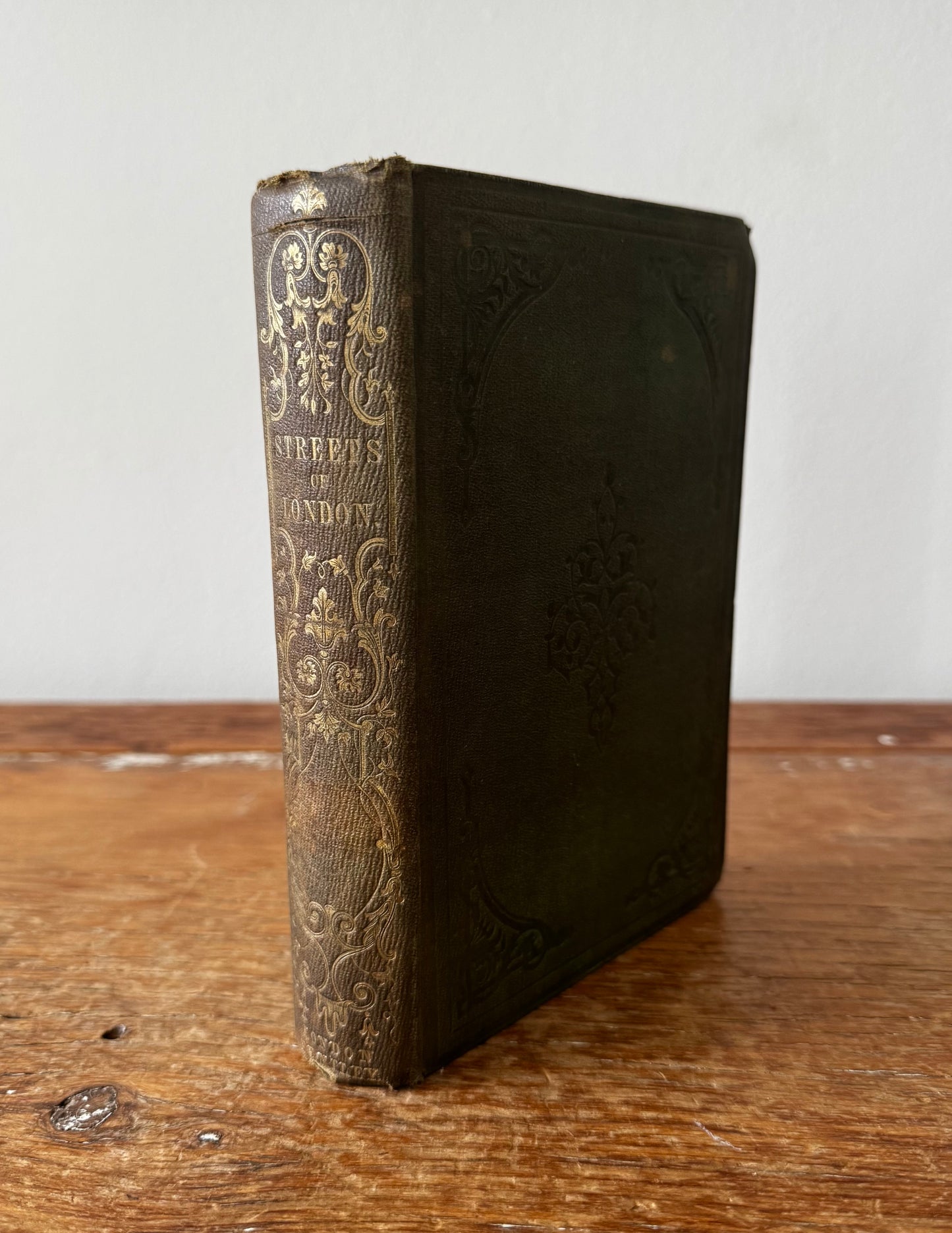 Antique Copy Streets of London by Thomas Smith 1849 Richard Bentley Book