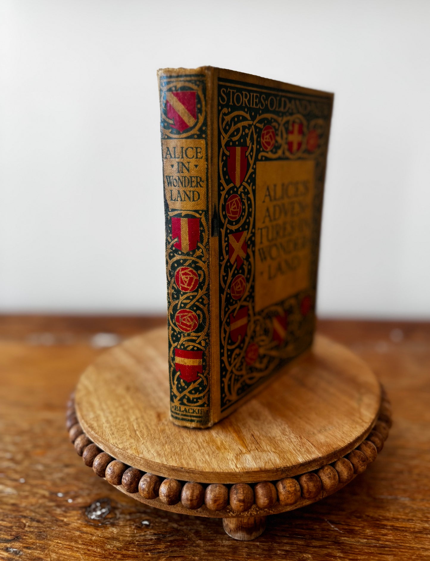 Alice In Wonderland By Lewis Carroll Blackie & Son 1900 Antique Book