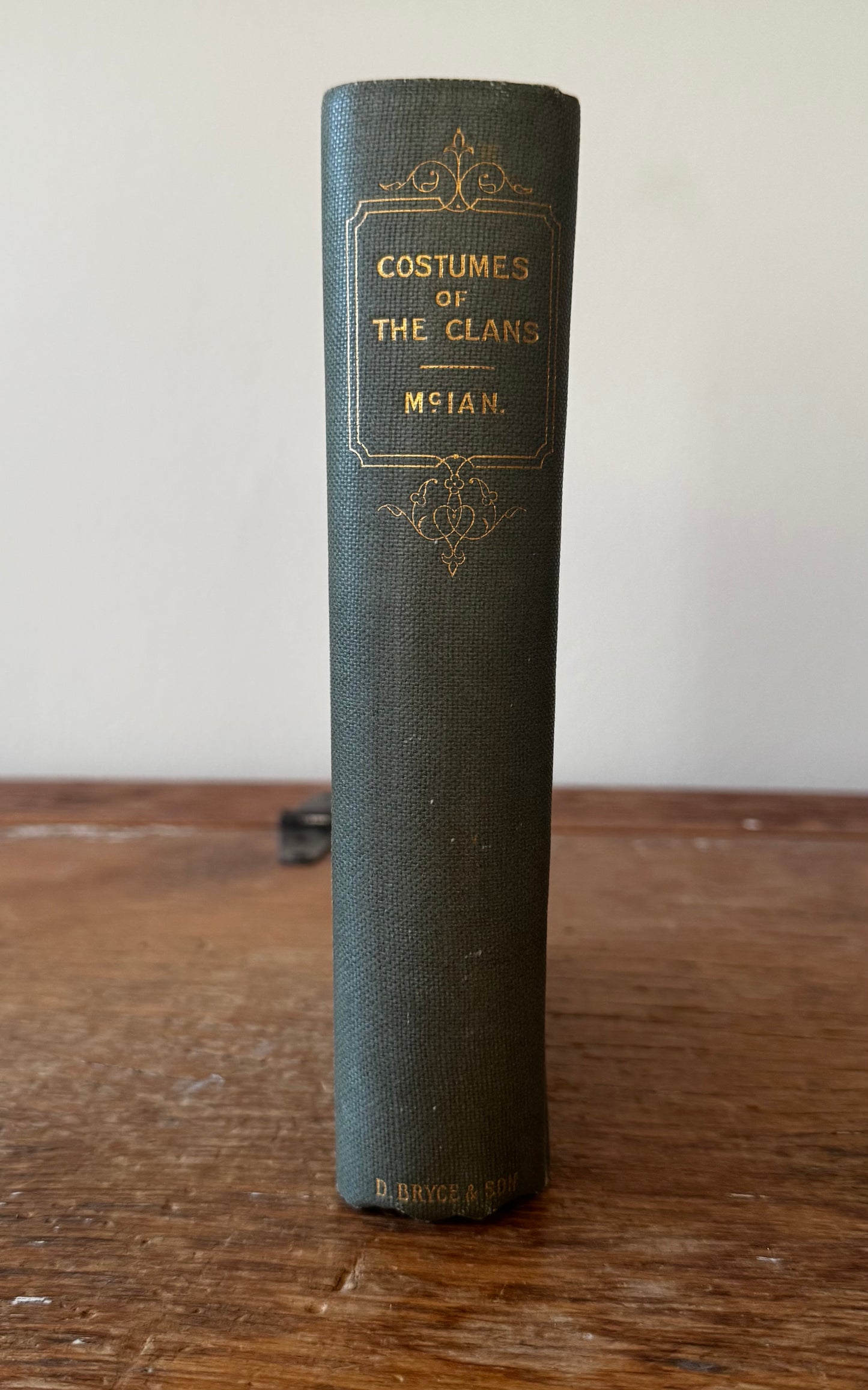 Antique Copy 1909 McIan’s Costumes of the Clans of Scotland Illustrated