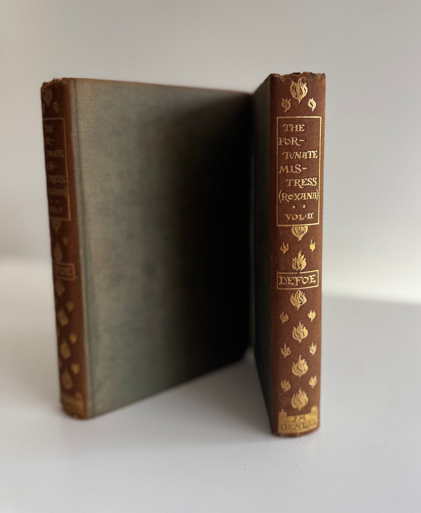 Antique 1895 The Fortunate Mistress or Roxana By Daniel Defoe Illustrated Dent