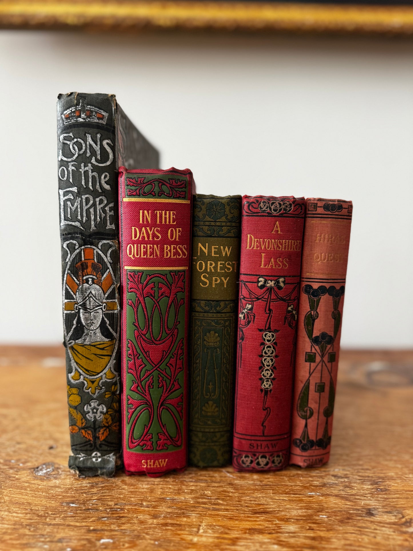 Antique Victorian Sons of the Empire Book John F Shaw Publishing