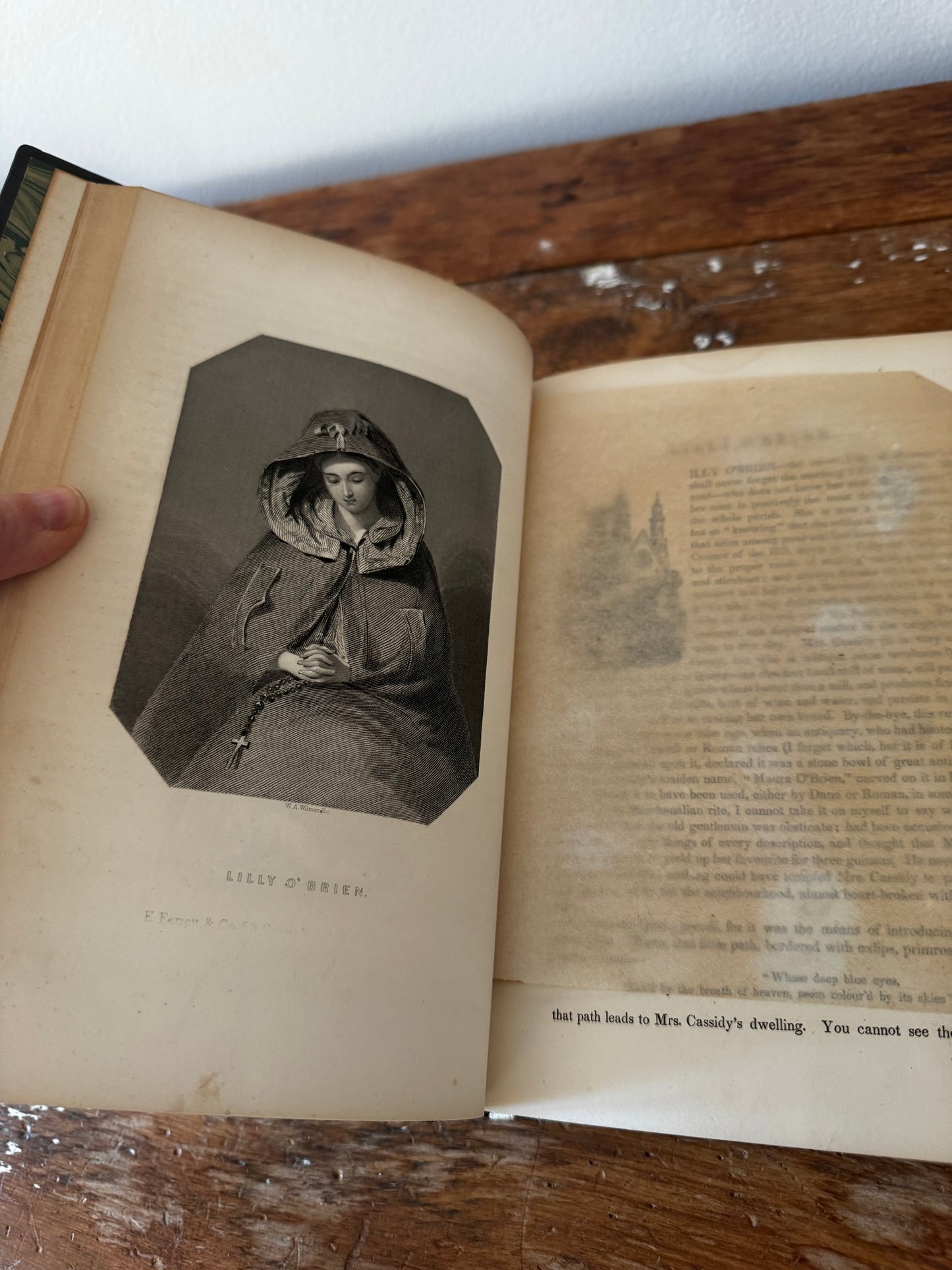 Antique Copy of 1846 Sketches of Irish Character Mrs Hall Fine