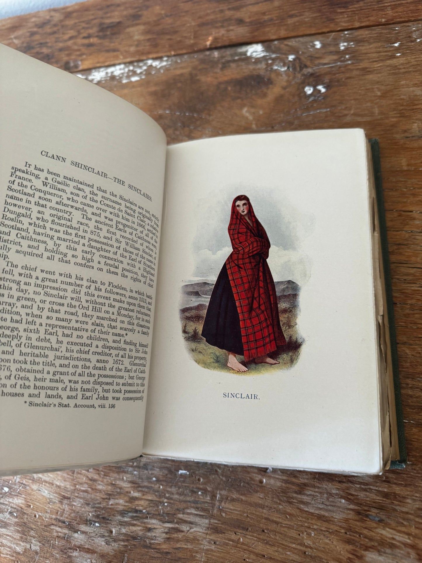 Antique Copy 1909 McIan’s Costumes of the Clans of Scotland Illustrated