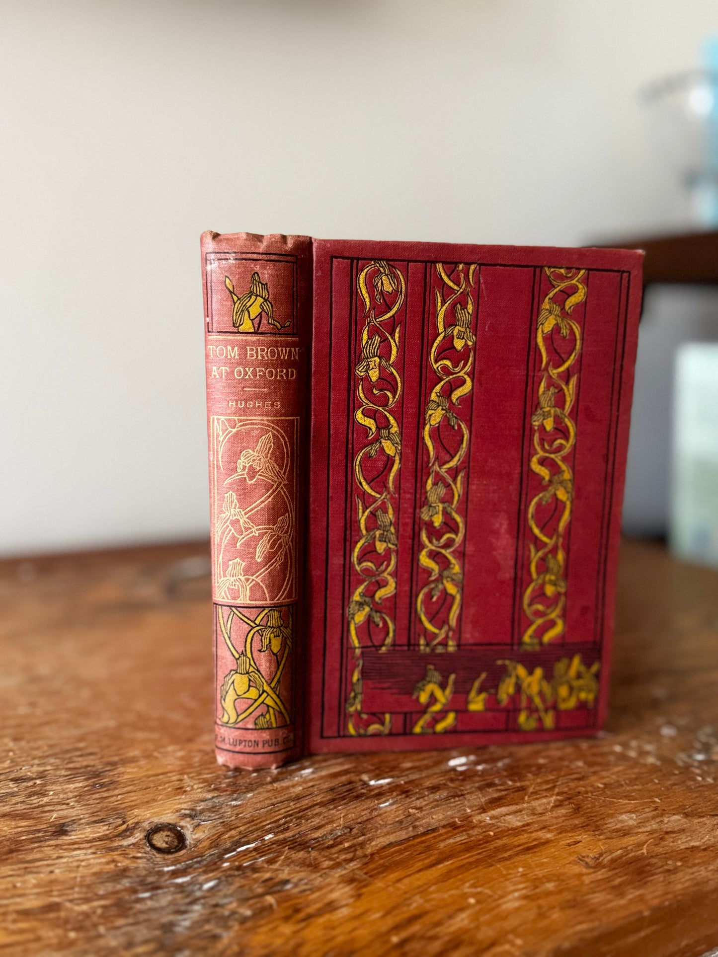 Tom Brown at Oxford by Thomas Hughes
FM Lupton Publishing, New York, 1900