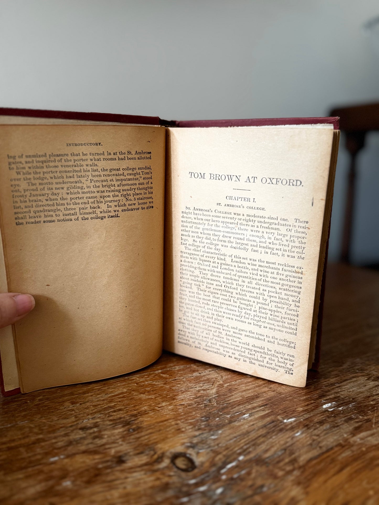 Tom Brown at Oxford by Thomas Hughes
FM Lupton Publishing, New York, 1900