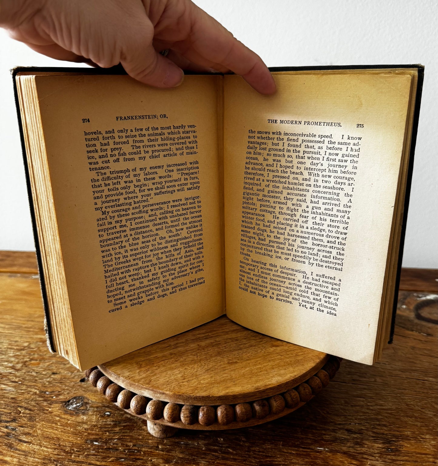 Antique Copy Frankenstein Or The Modern Prometheus Mary Shelley 1890s