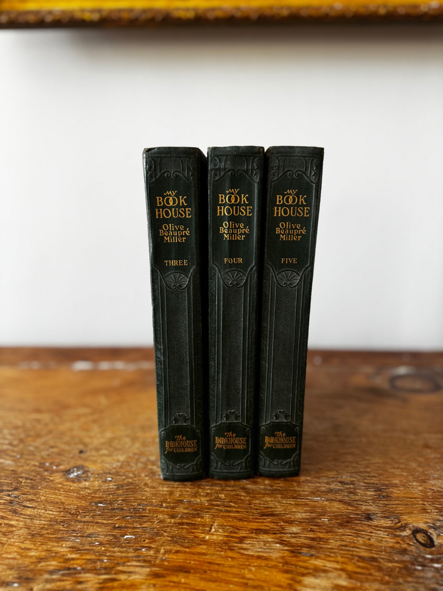 My Bookhouse Children’s Book 3-Volume Set Antique Books Illustrated