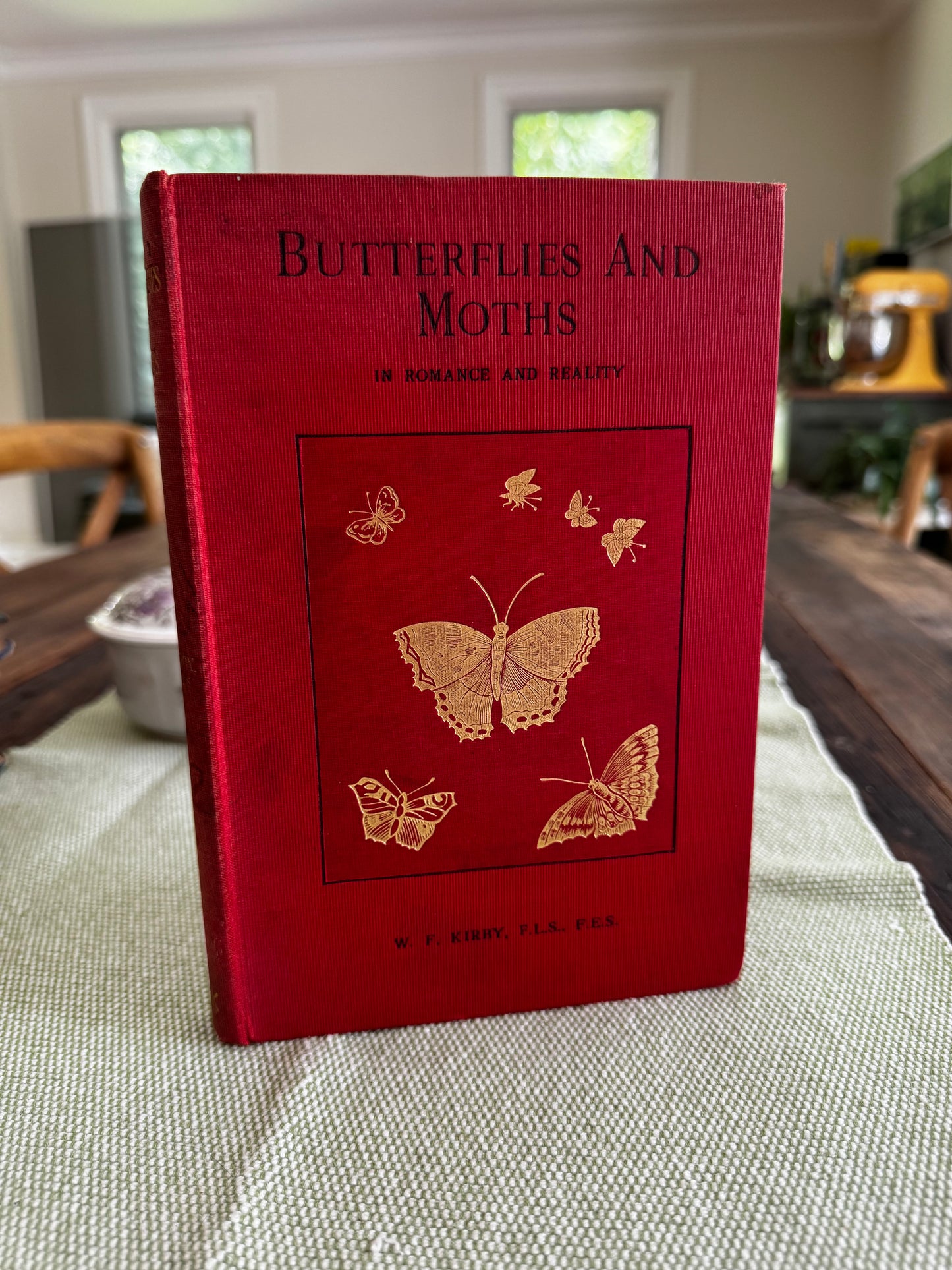 Butterflies & Moths by WF Kirby London 1913 Illustrated Book