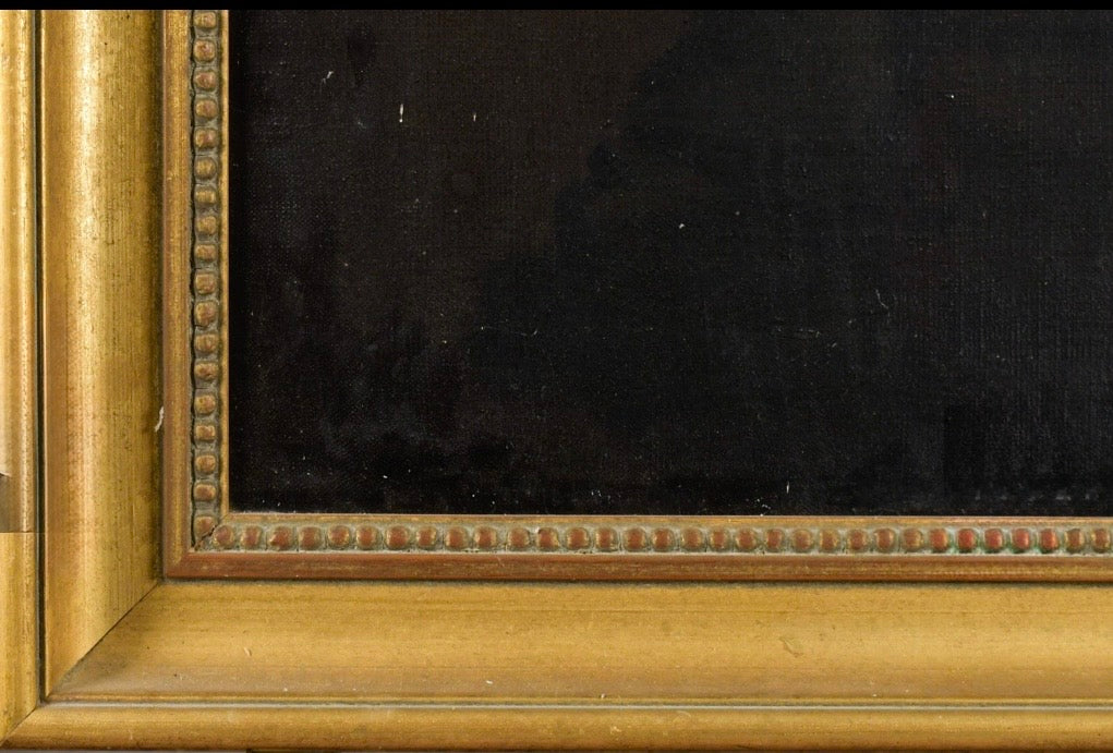 Antique Regency Era Early 19c Oil Painting Portrait Gentleman