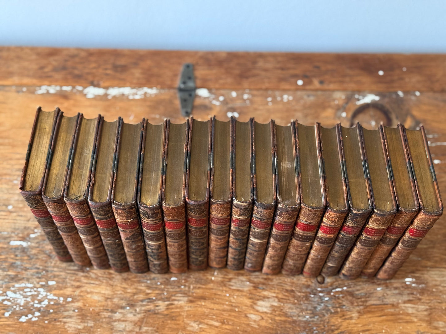Antique 1832-1833 Full 18 Volume Set of Tales & Novels by Maria Edgeworth