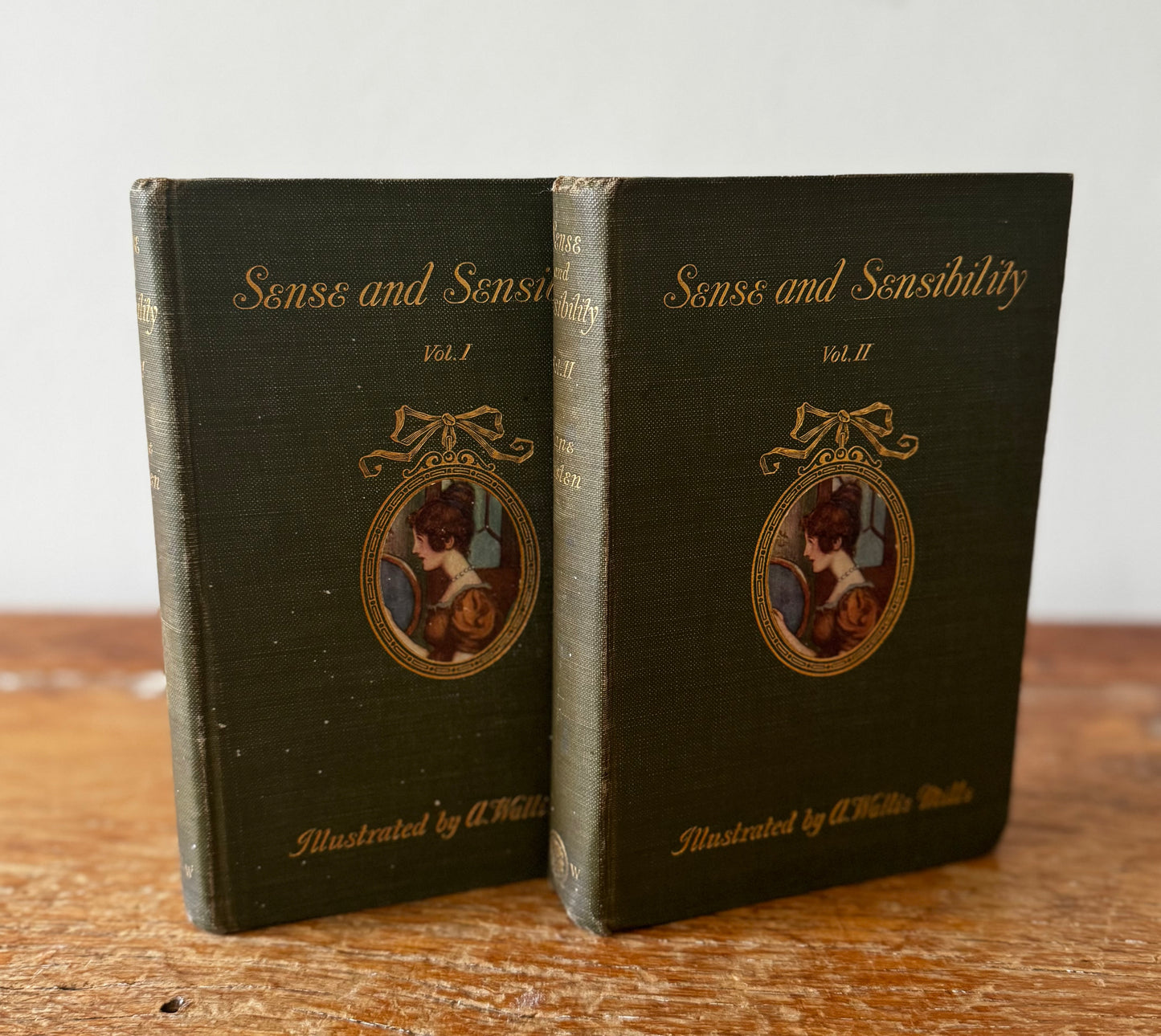 Complete Set of The Novels of Jane Austen Chatto Windus 1908 A Wallis Mills