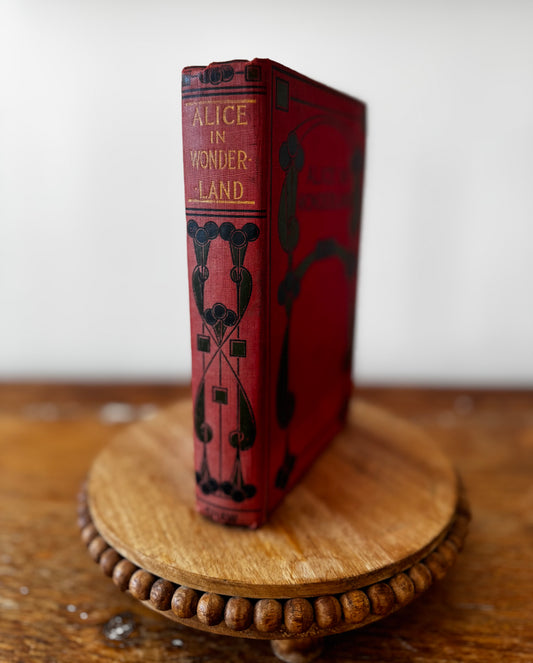Alice In Wonderland By Lewis Carroll John F Shaw Publish 1900s Antique Book