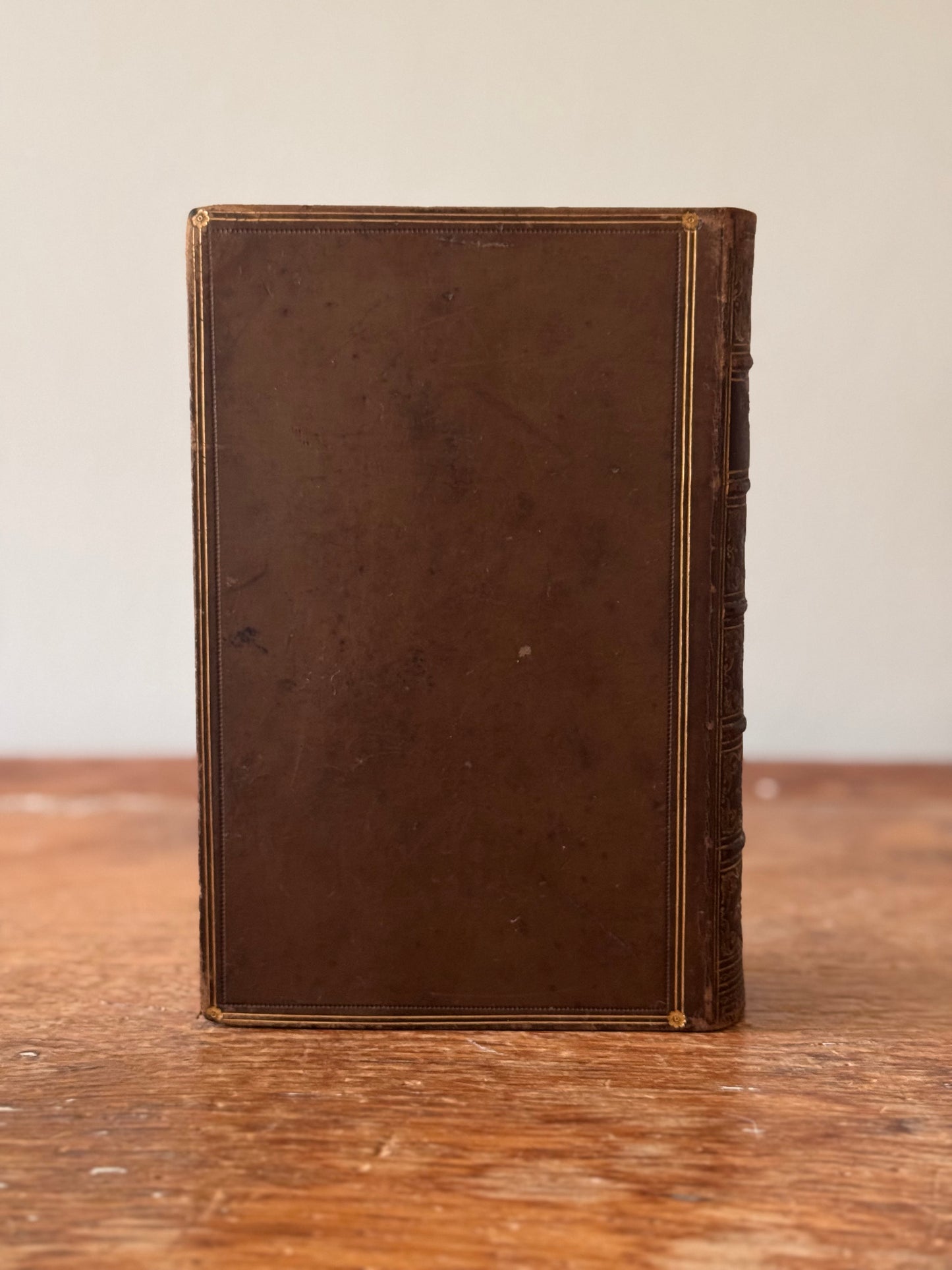 Antique 19c Volume Of A History Of England Hume Prize Binding Full Leather 1872