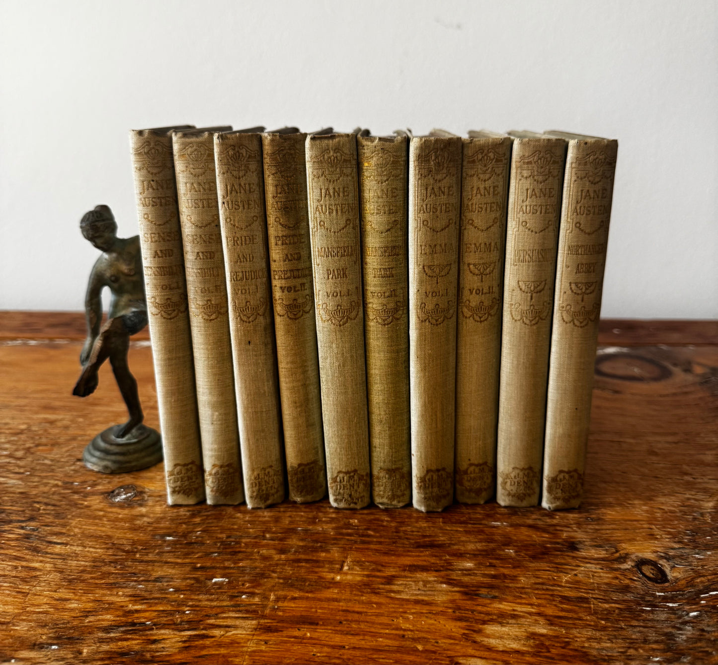 Jane Austen JM Dent 10-Volume Set Illustrated 1892