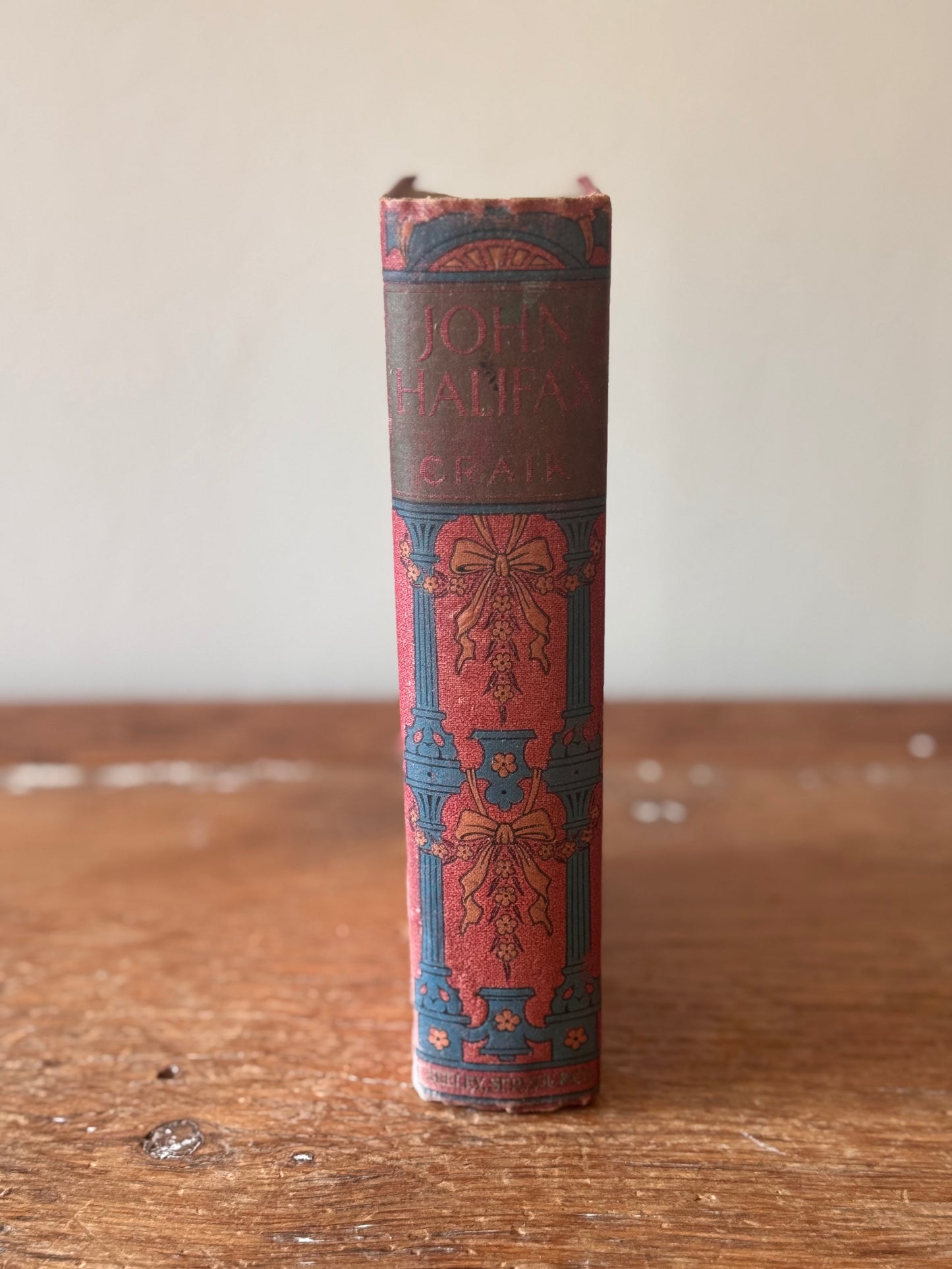 Antique John Halifax Gentleman Seeley, Service & Co Decorative Book Illustrated
