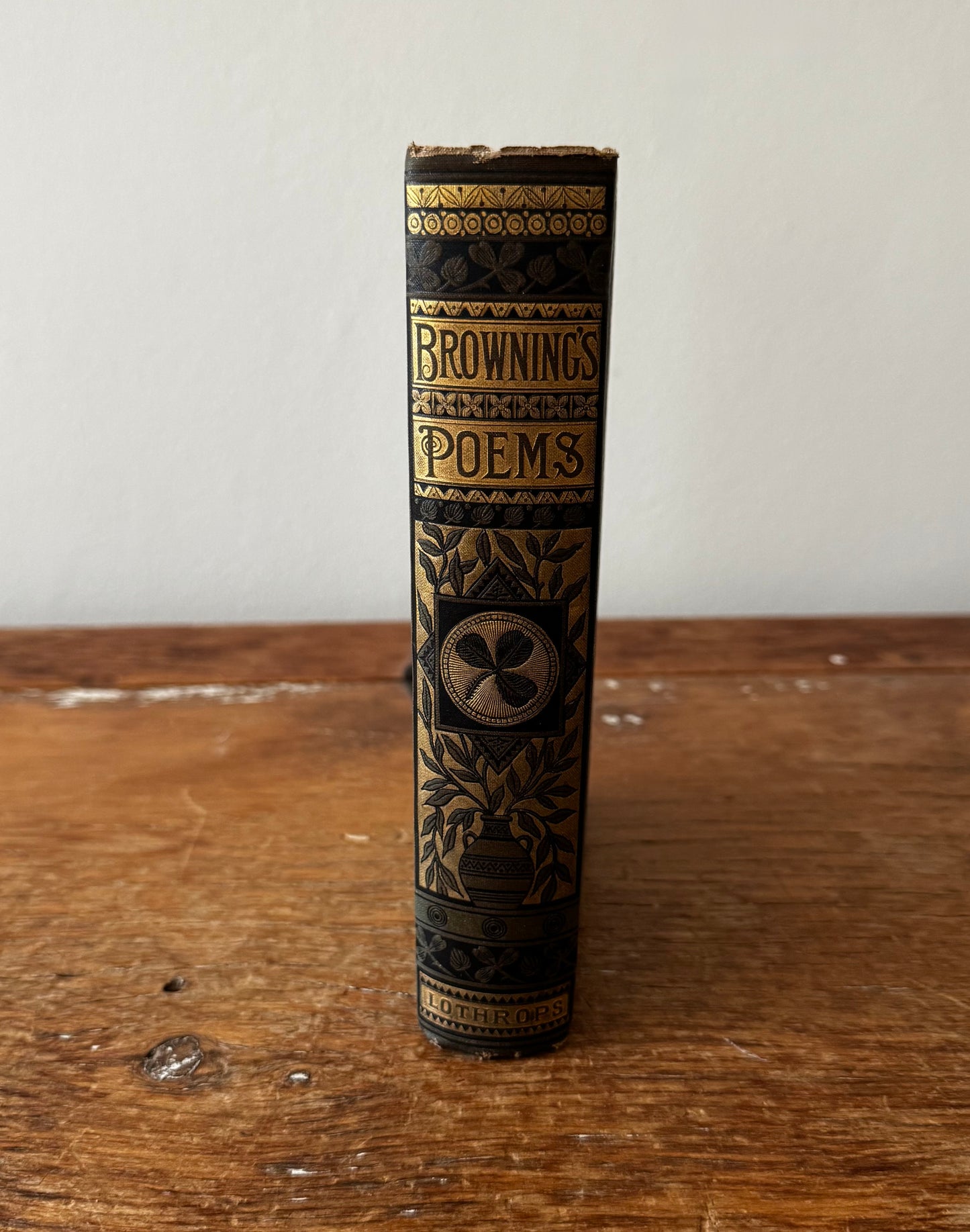 Victorian Copy of The Poetical Works of Elizabeth Barrett Browning 1883