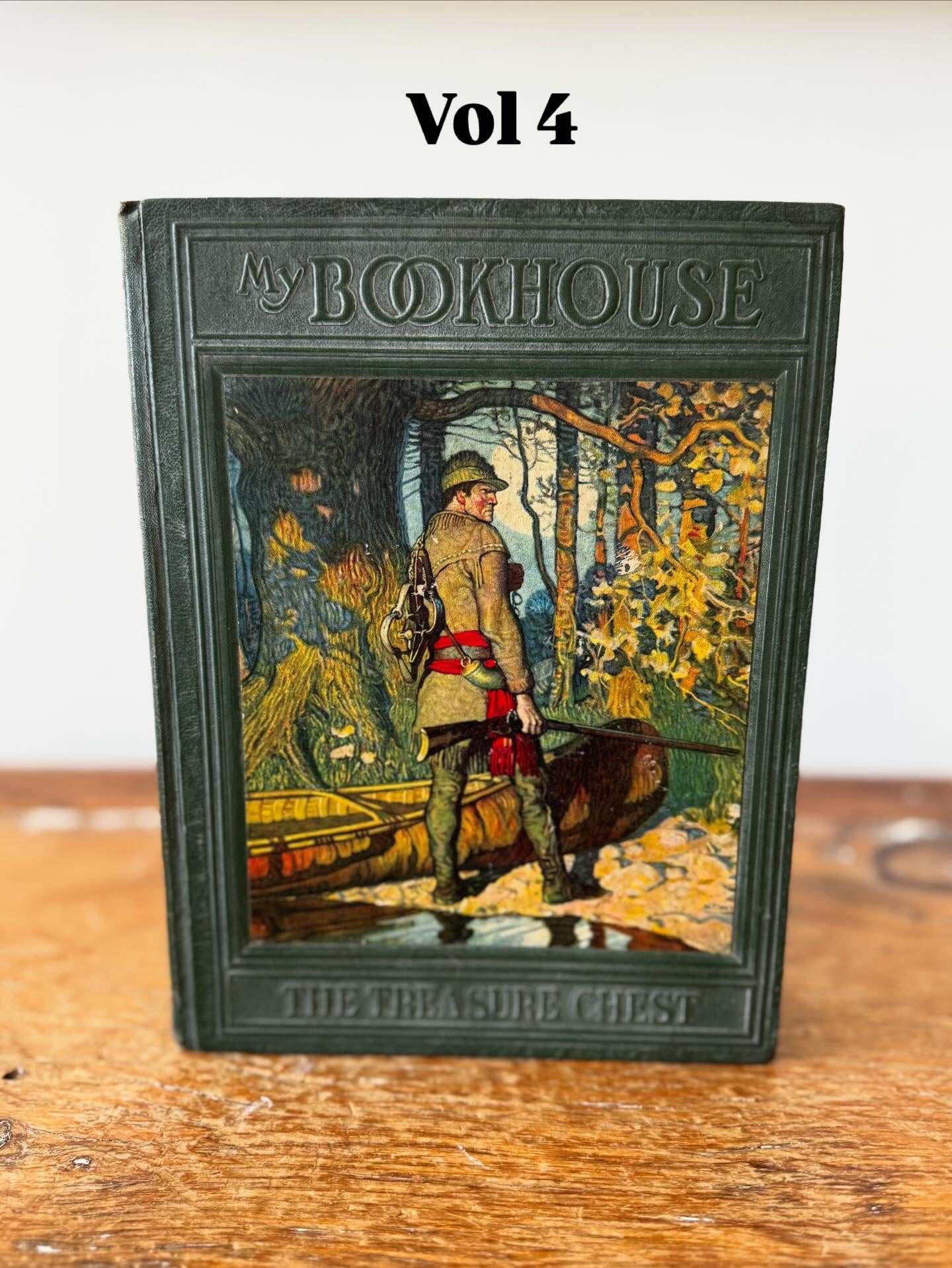 My Bookhouse Children’s Book 3-Volume Set Antique Books Illustrated